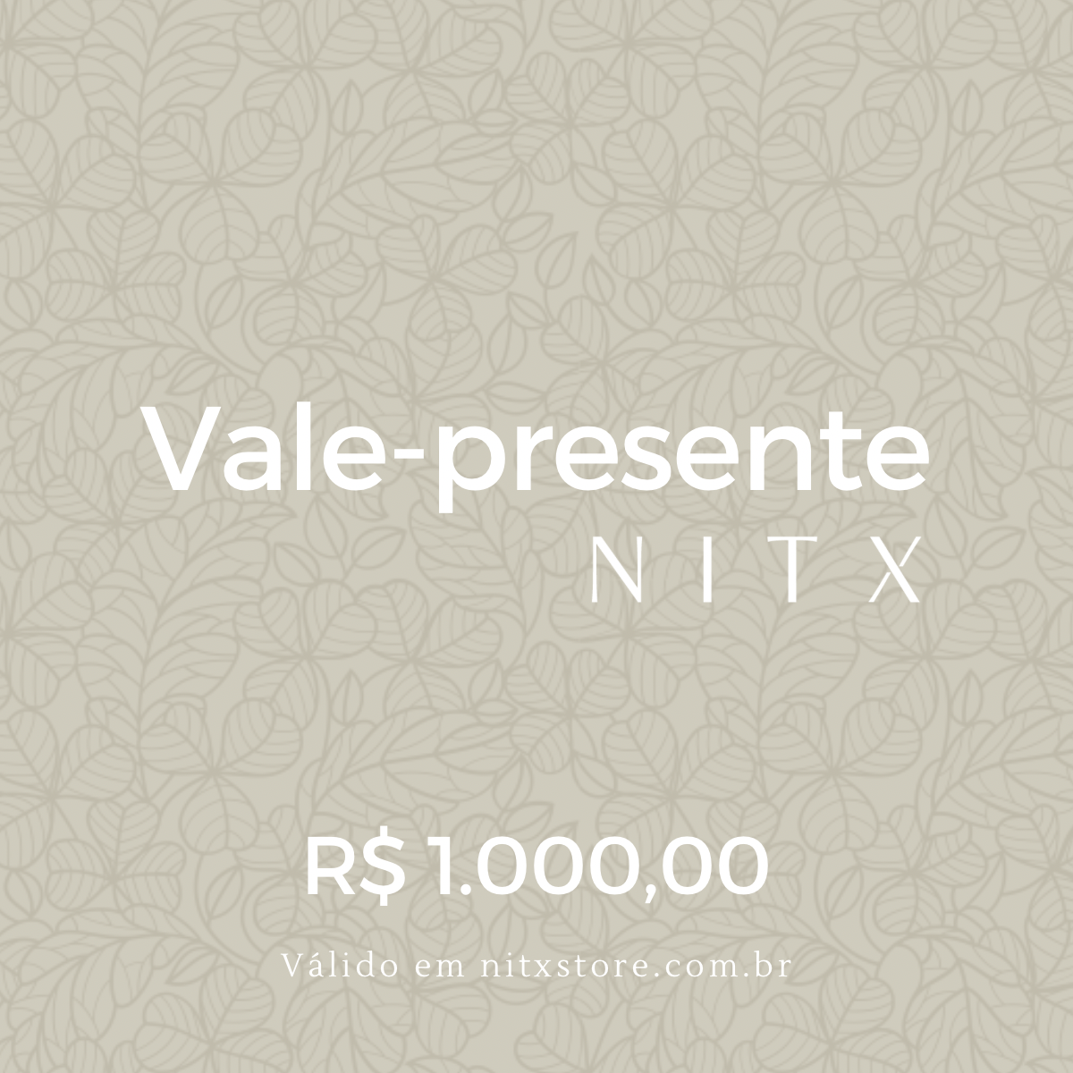 Vale-presente NITX