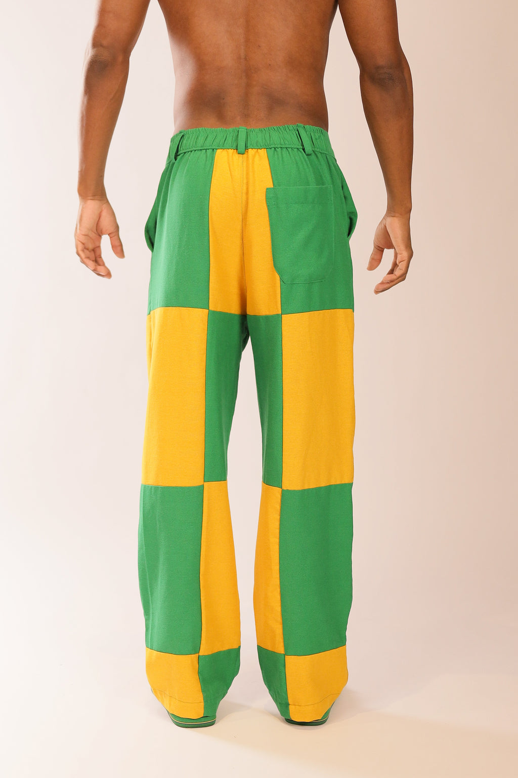 Calça Linho Mosaico Brasileiro