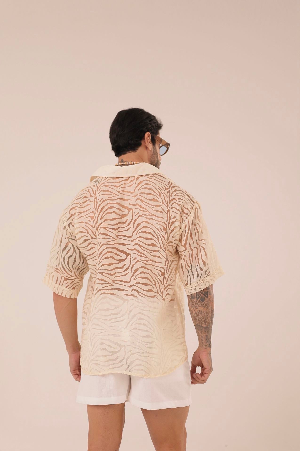 Camisa Textura Areia ㅤ ㅤㅤㅤㅤㅤㅤㅤㅤㅤㅤㅤ