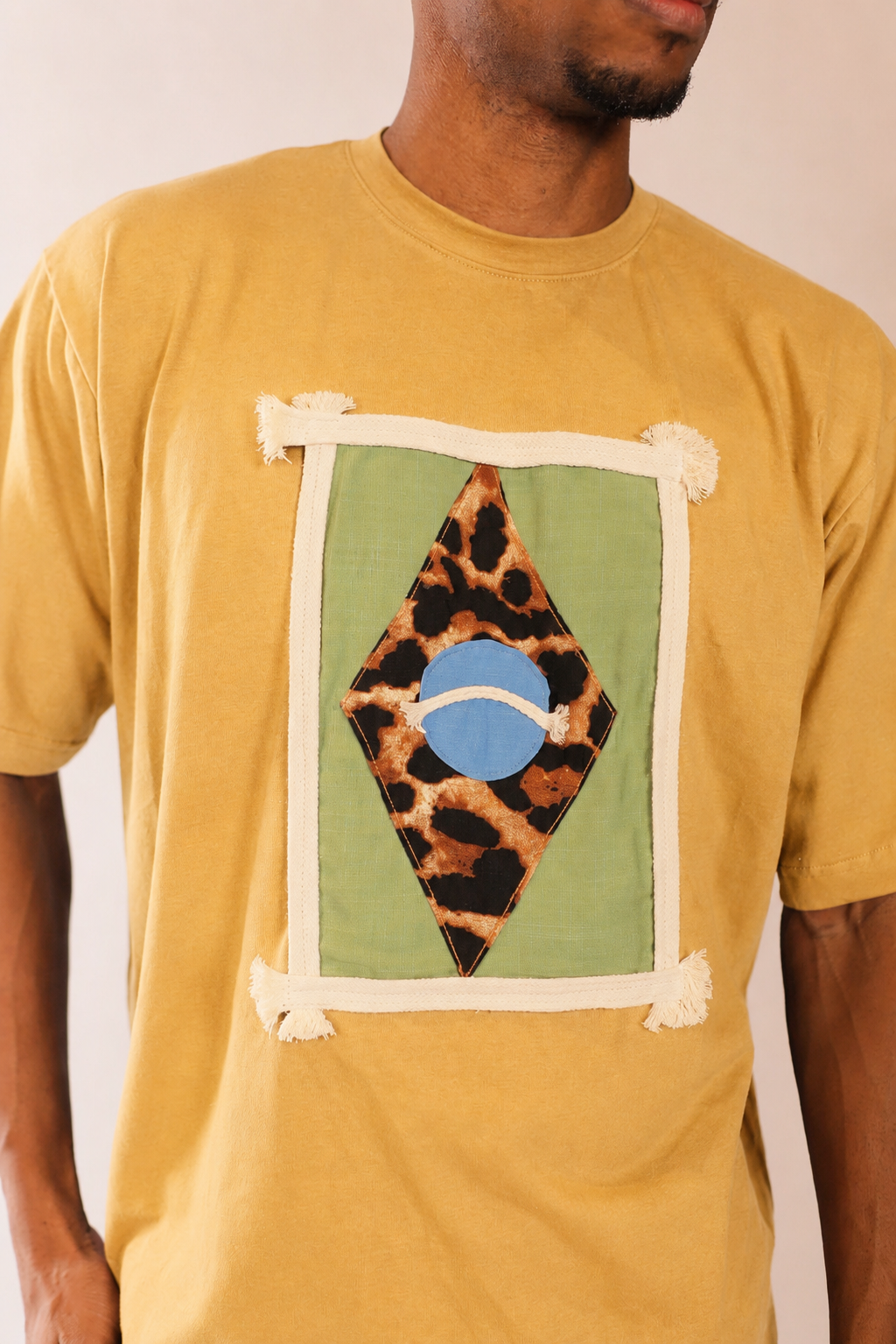 T-Shirt Over Patch Brasil