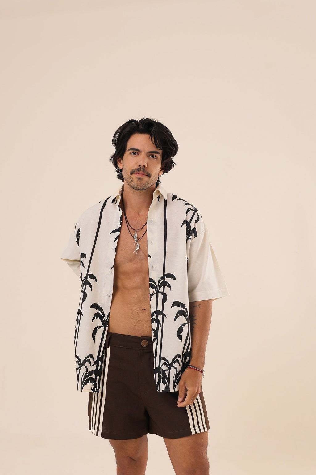 Camisa Linho Tropical Off White