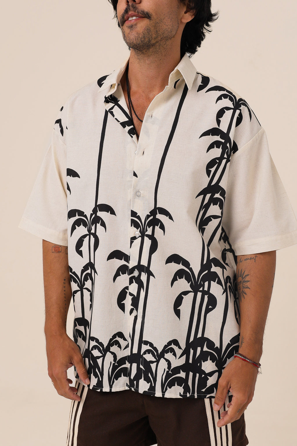 Camisa Linho Tropical Off White