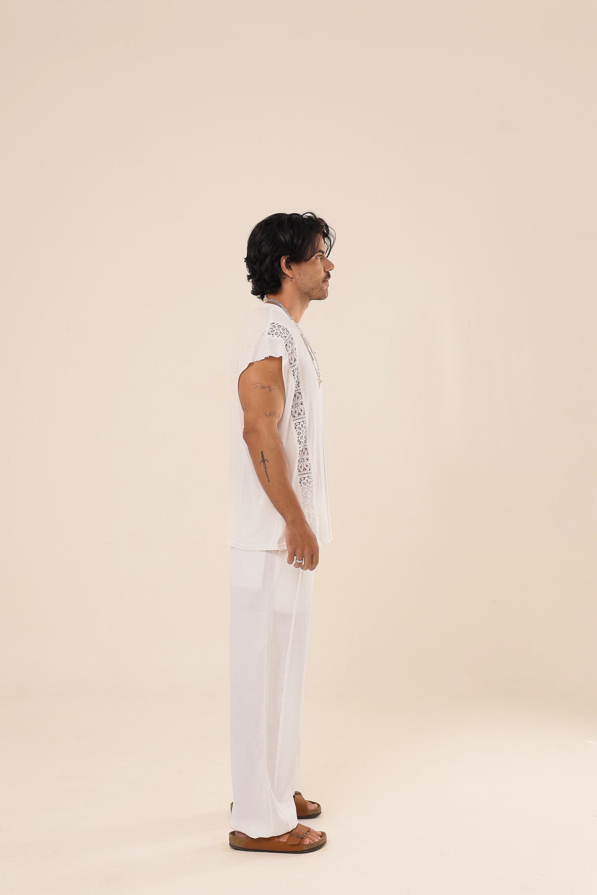 Regata Over Renda Branca