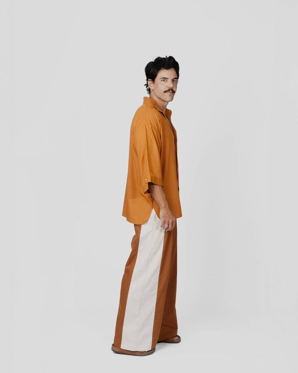 Camisa Oversized de Viscoseㅤㅤㅤㅤ