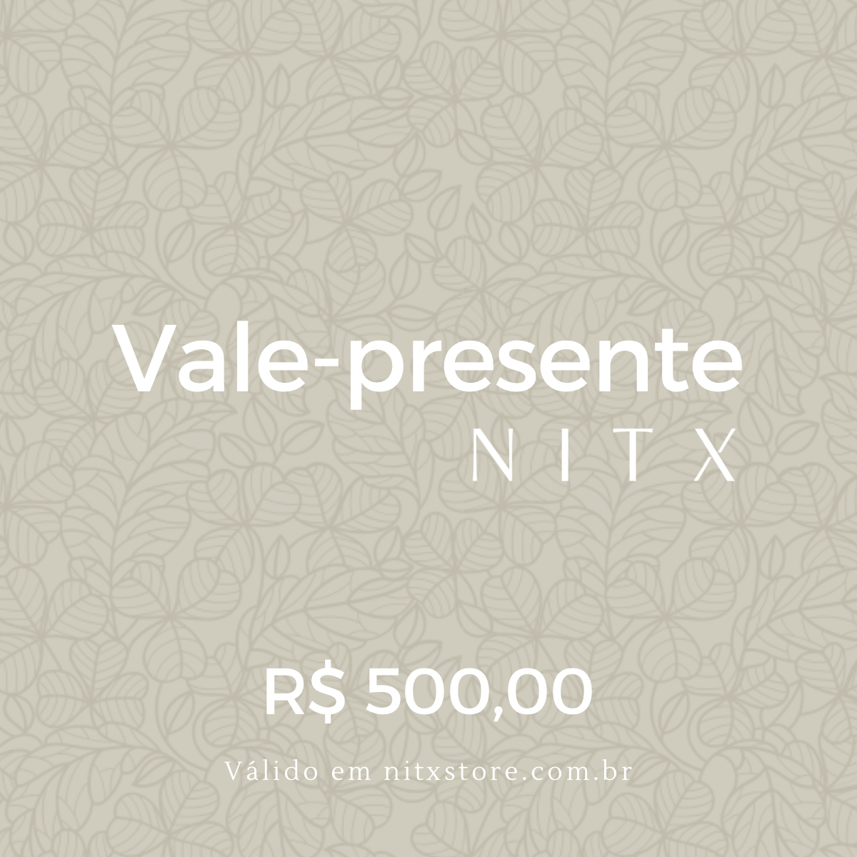 Vale-presente NITX