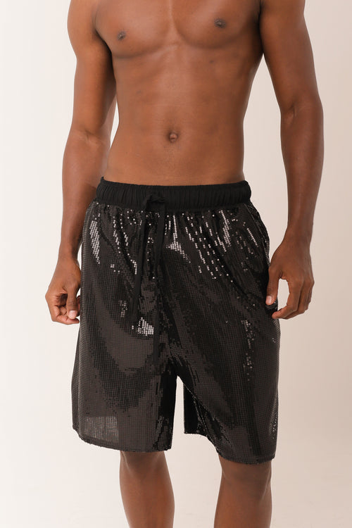 Bermuda Paetê Preta