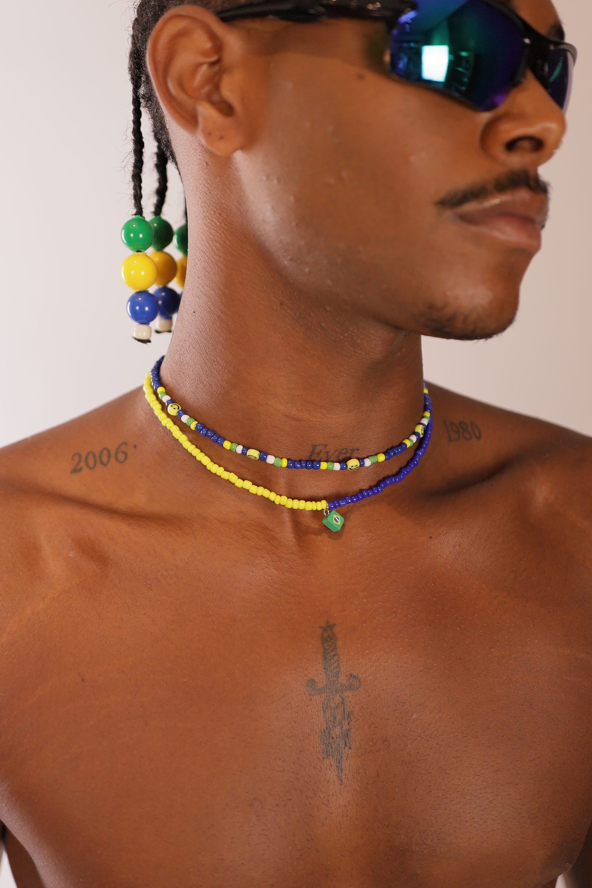 Mix Colar Choker Brasil