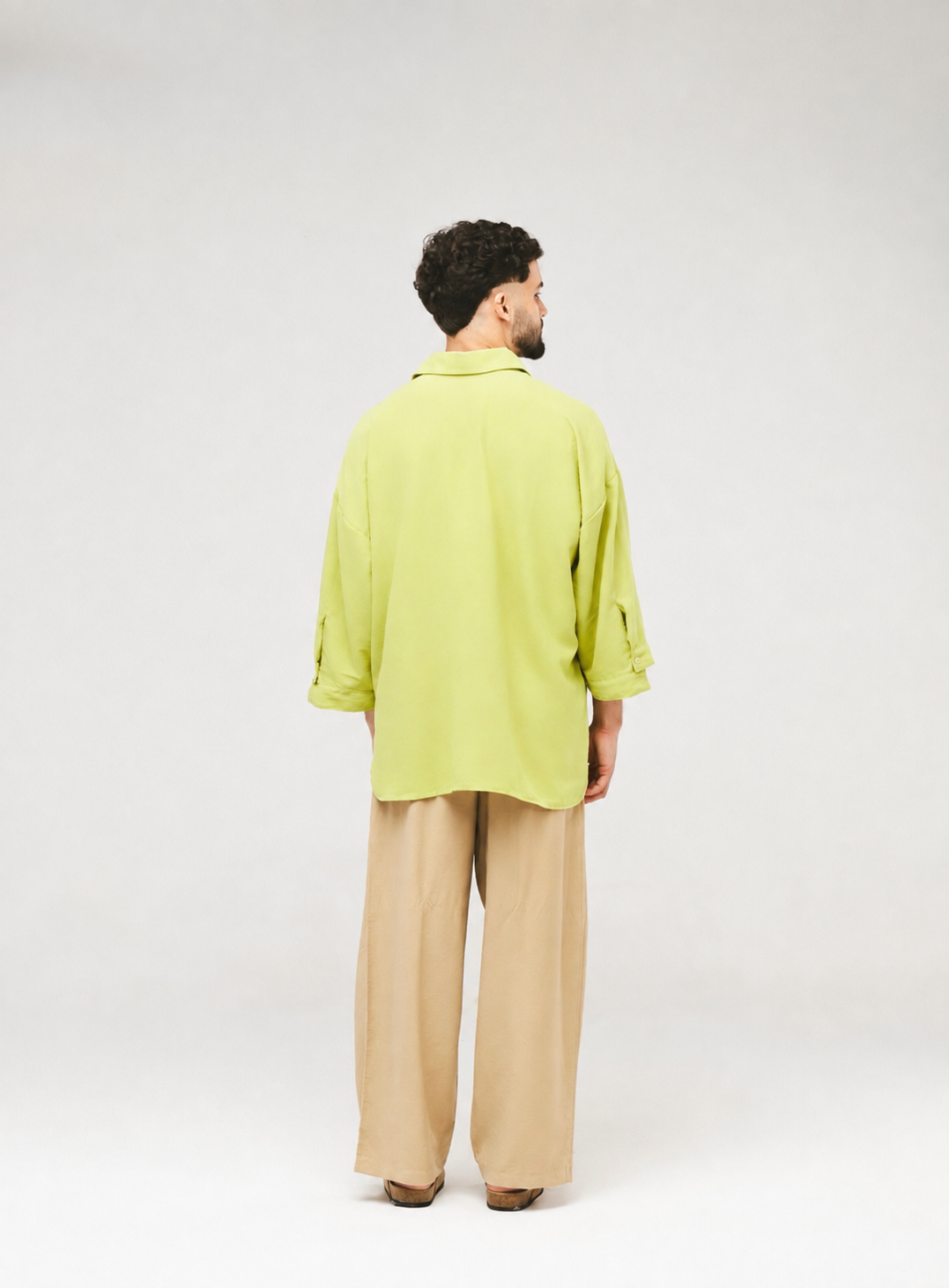 Camisa Oversized de Viscoseㅤㅤㅤㅤ
