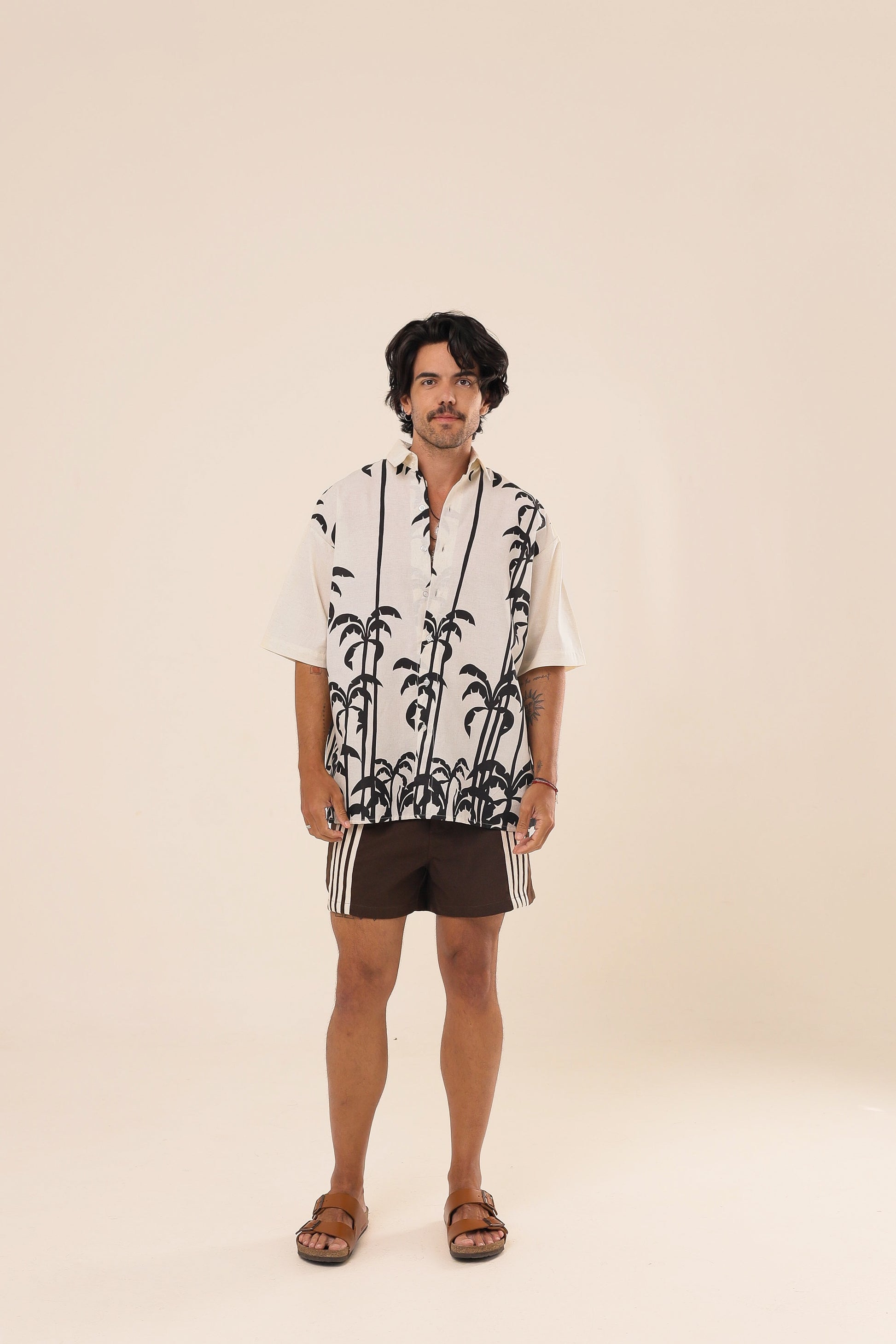 Camisa Linho Tropical Off White