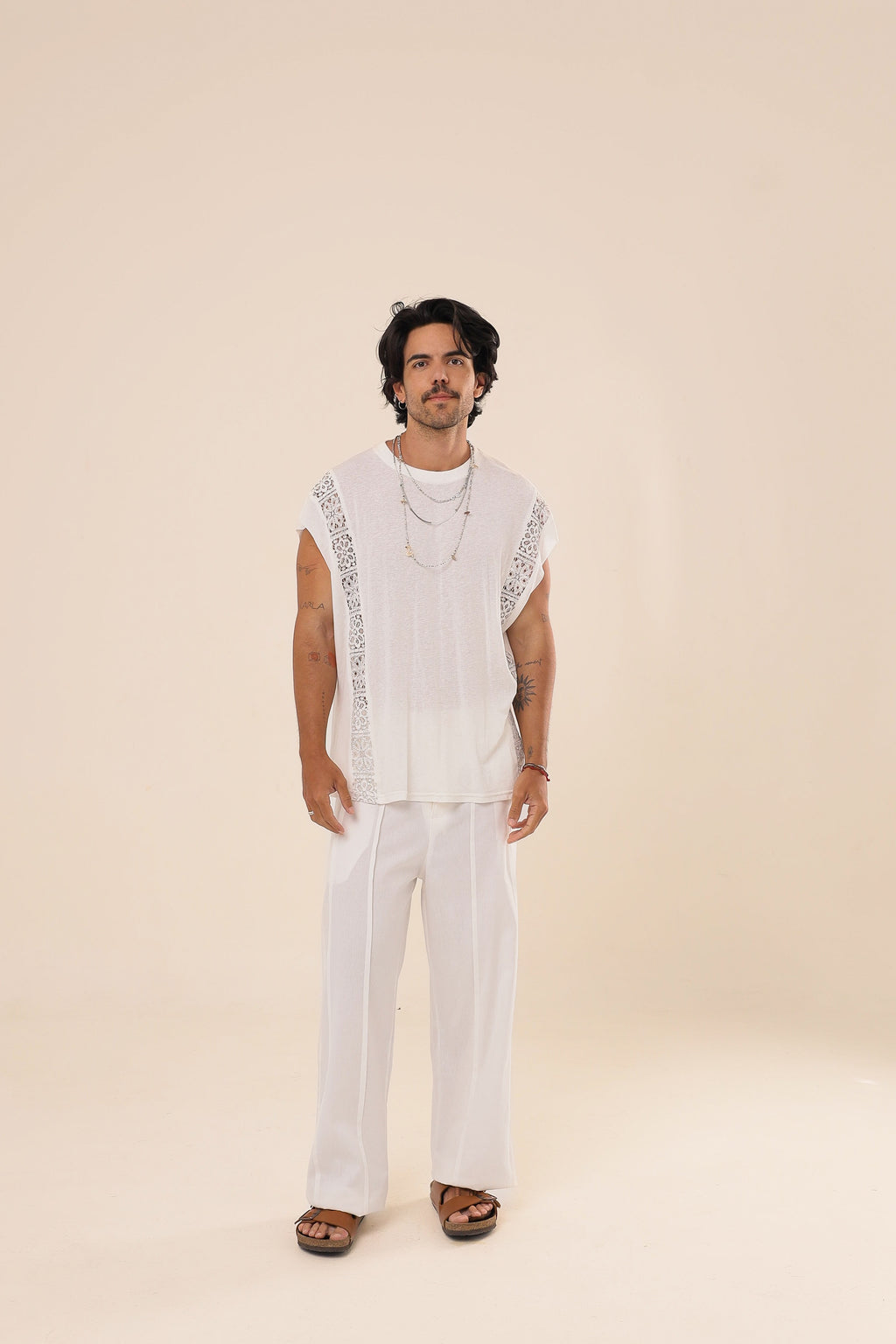 Regata Over Renda Branca