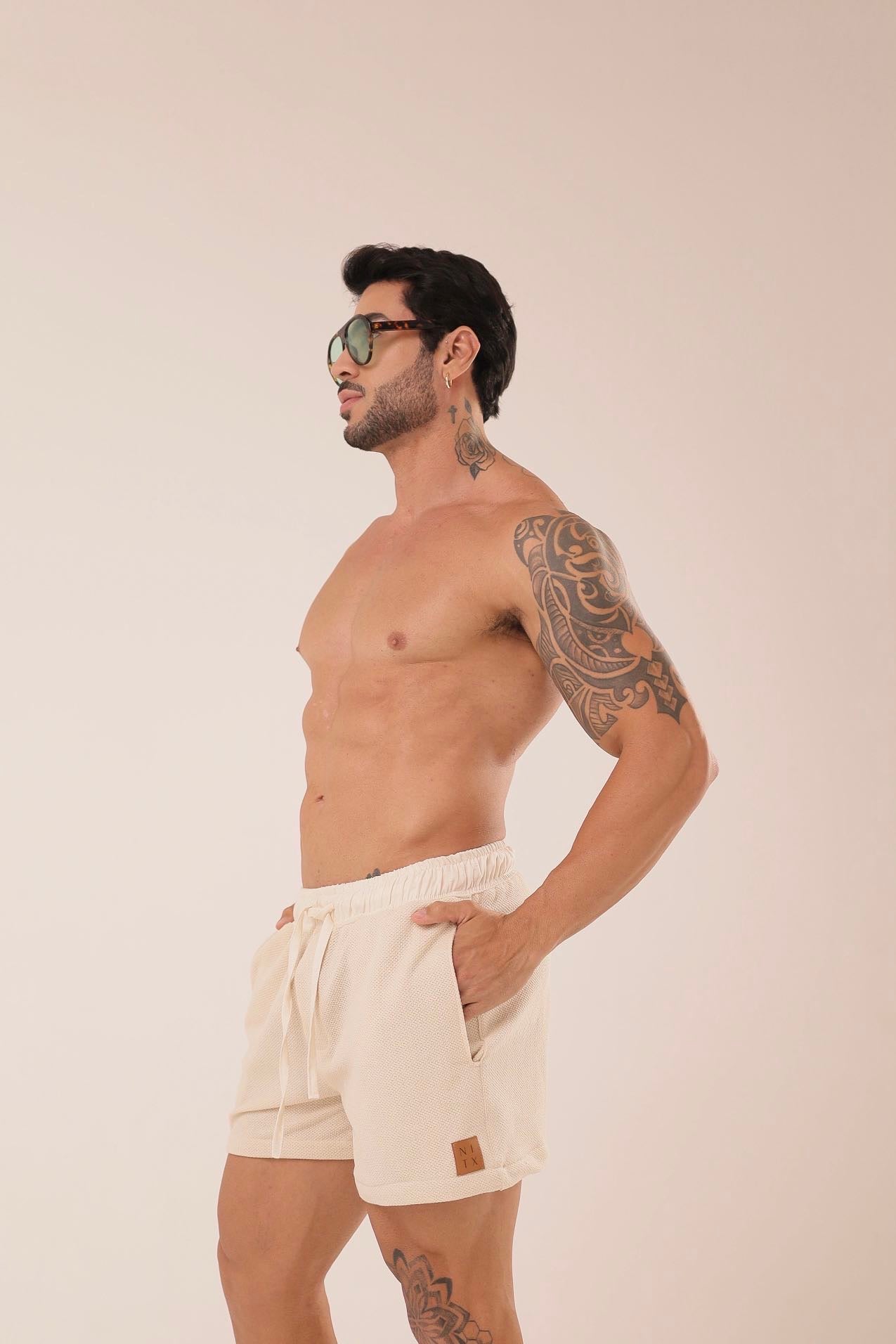 Short Liso Naturalㅤ ㅤㅤㅤㅤㅤㅤㅤㅤㅤㅤㅤ