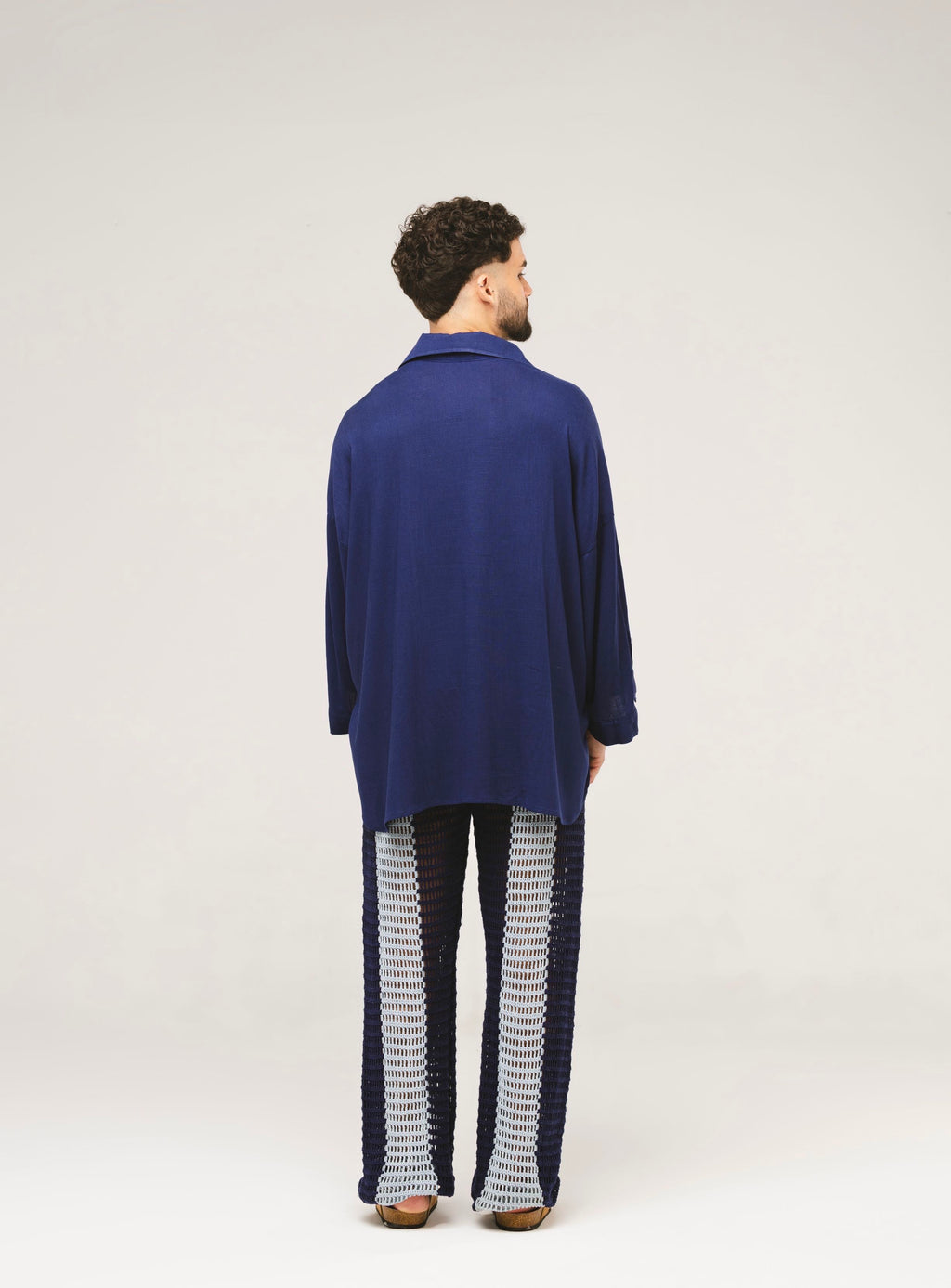 Camisa Oversized de Viscoseㅤㅤㅤㅤ