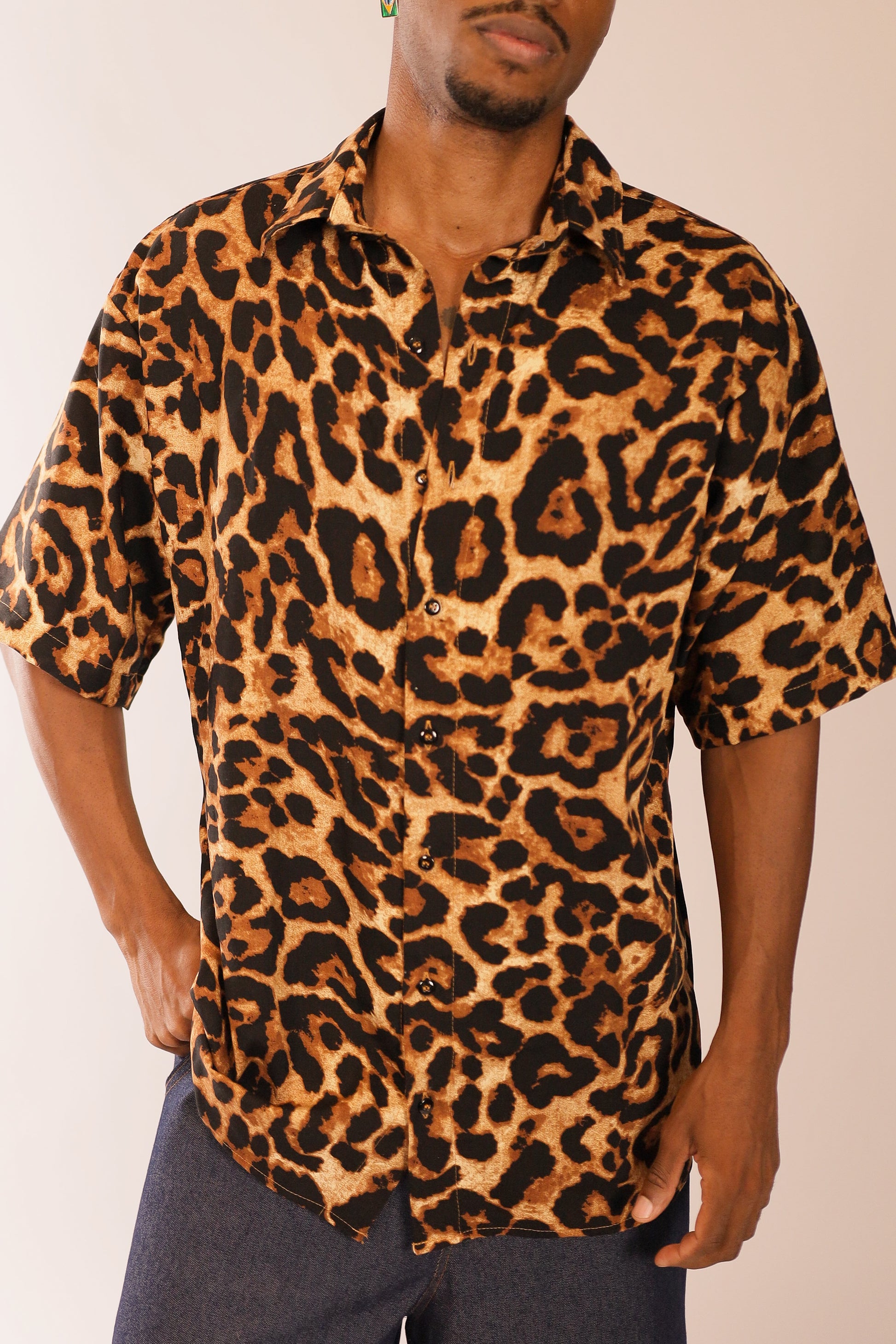 Camisa Ampla Selvagem Tropical