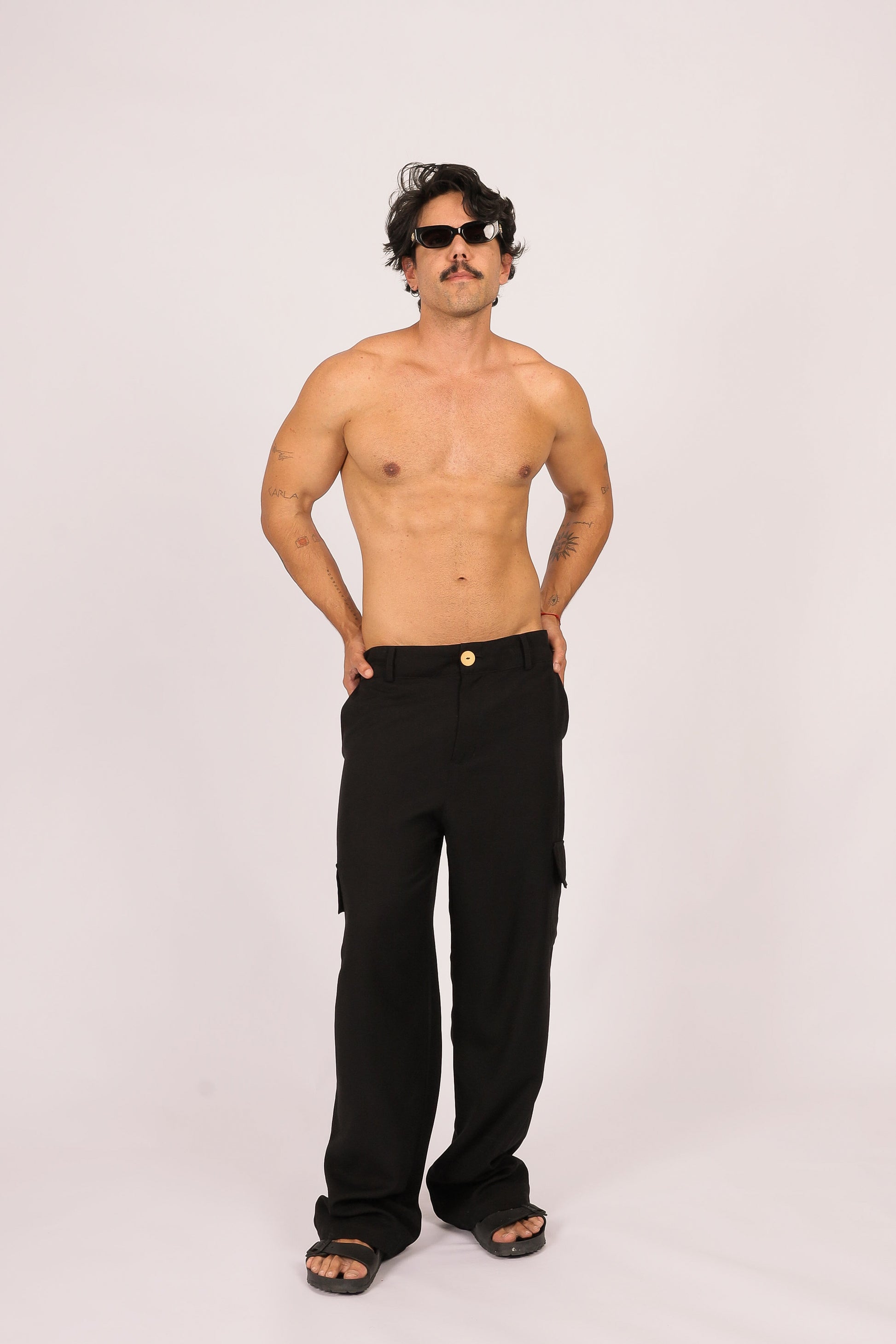 Calça Alfaiataria Reta Preta (Cópia)