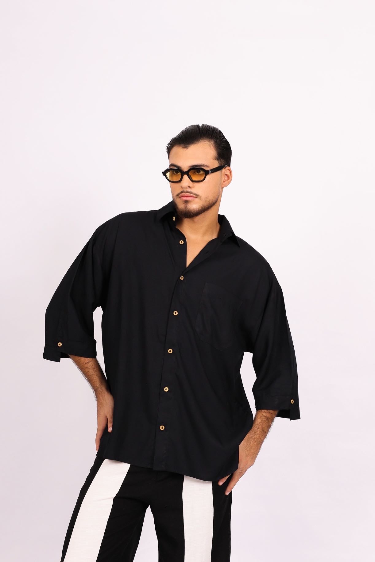 Camisa Oversized Preta