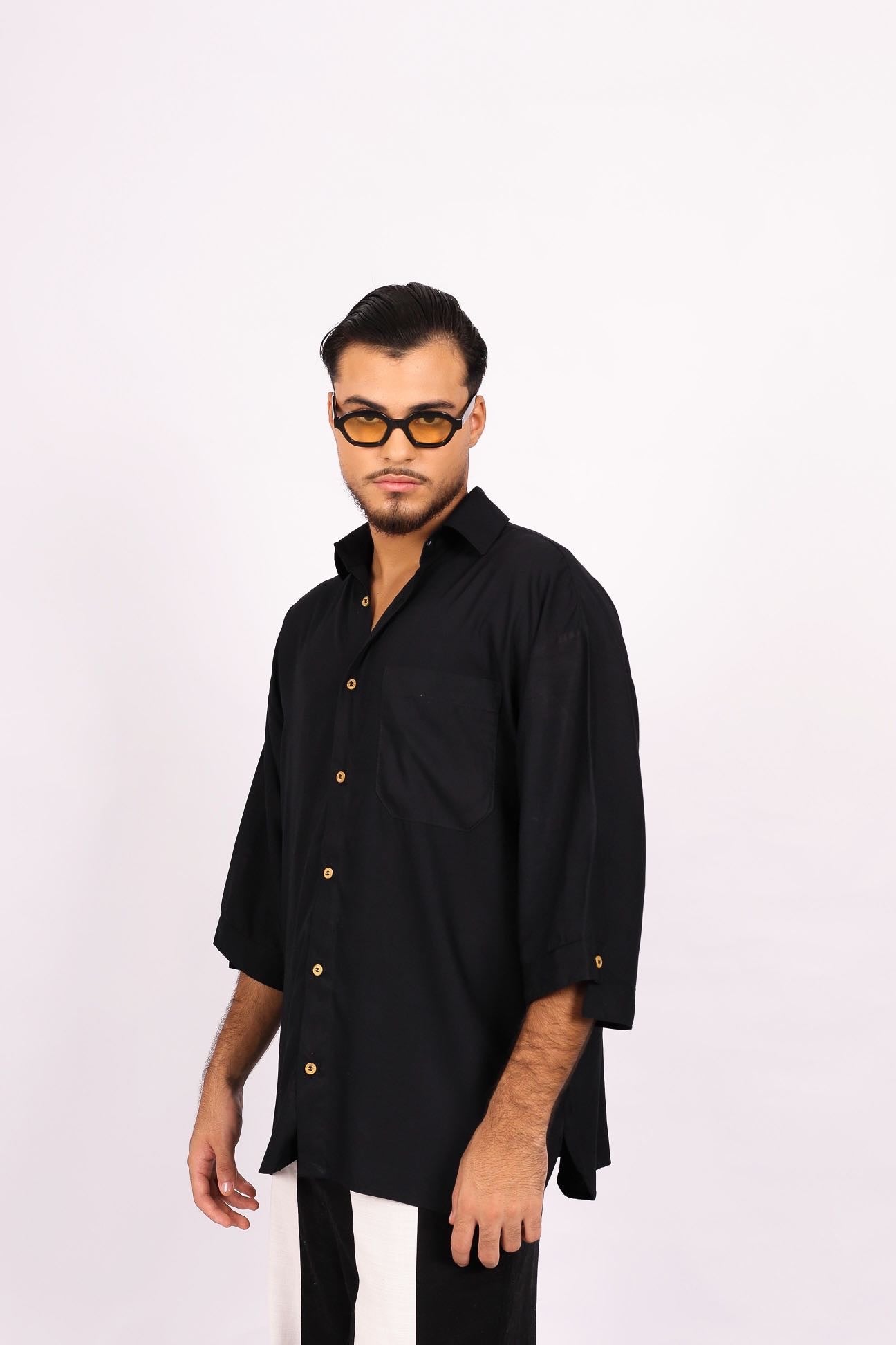 Camisa Oversized Preta