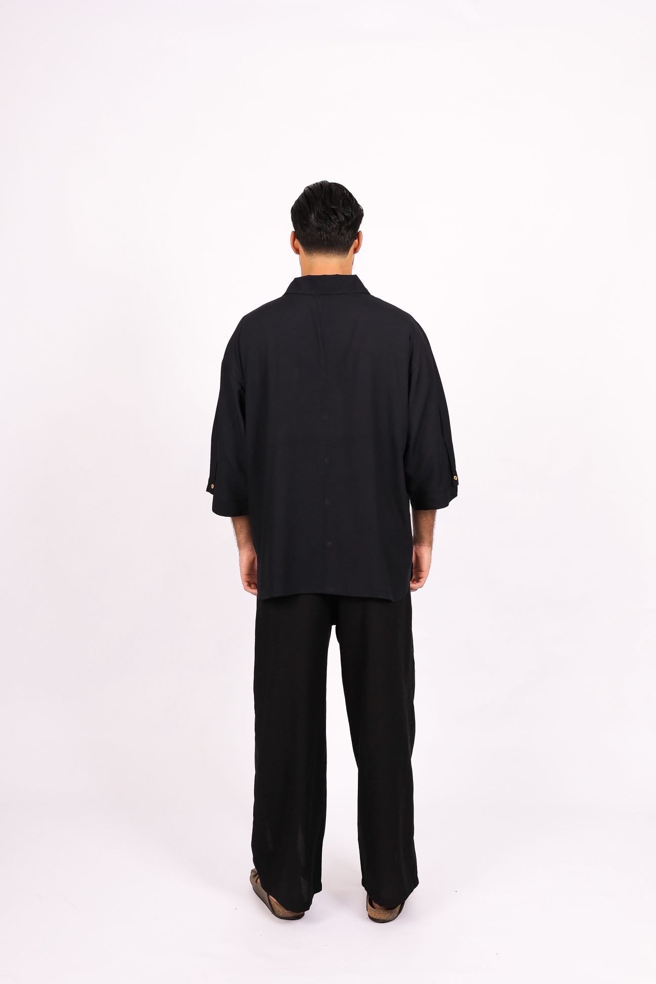 Camisa Oversized Preta