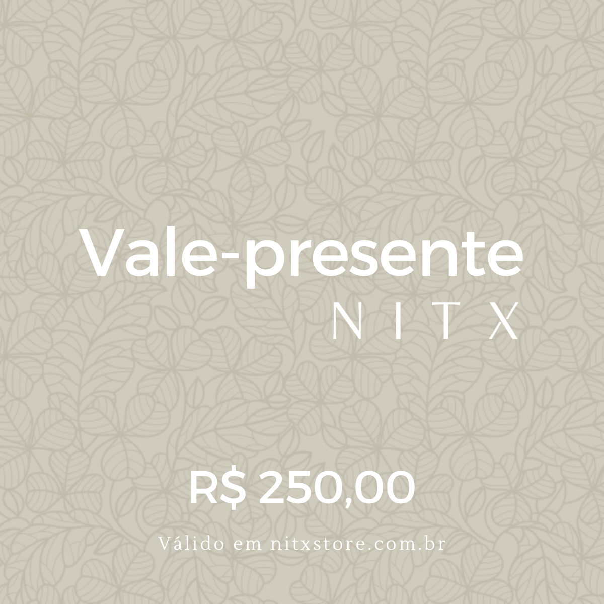Vale-presente NITX