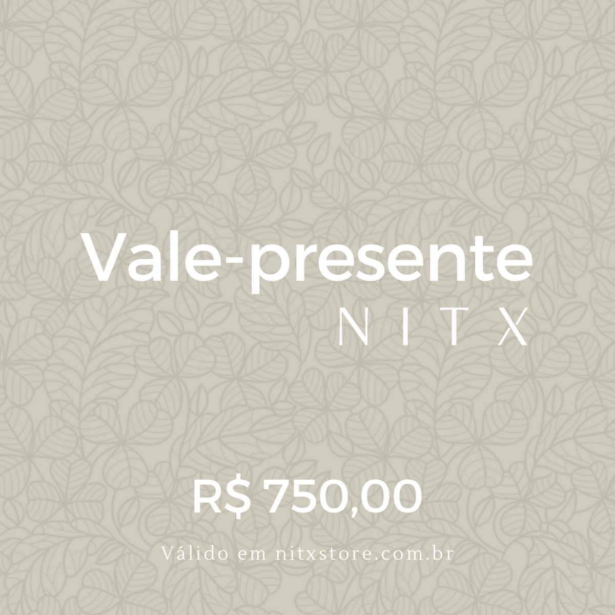 Vale-presente NITX