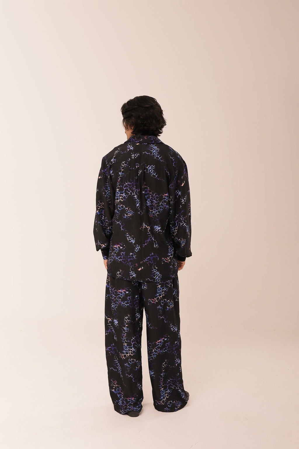 Camisa Oversized Mar Profundo