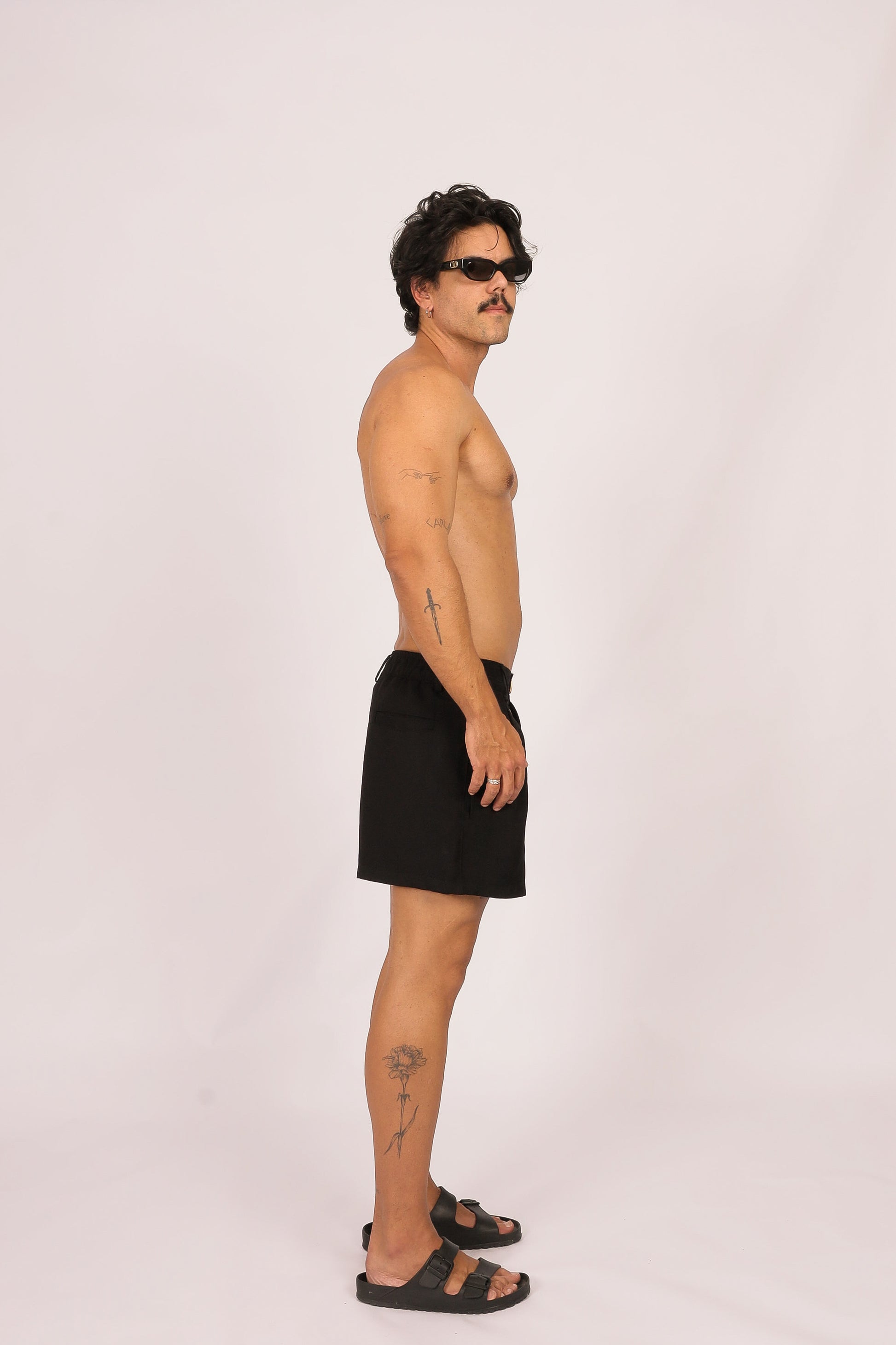 Short Pregas Preto