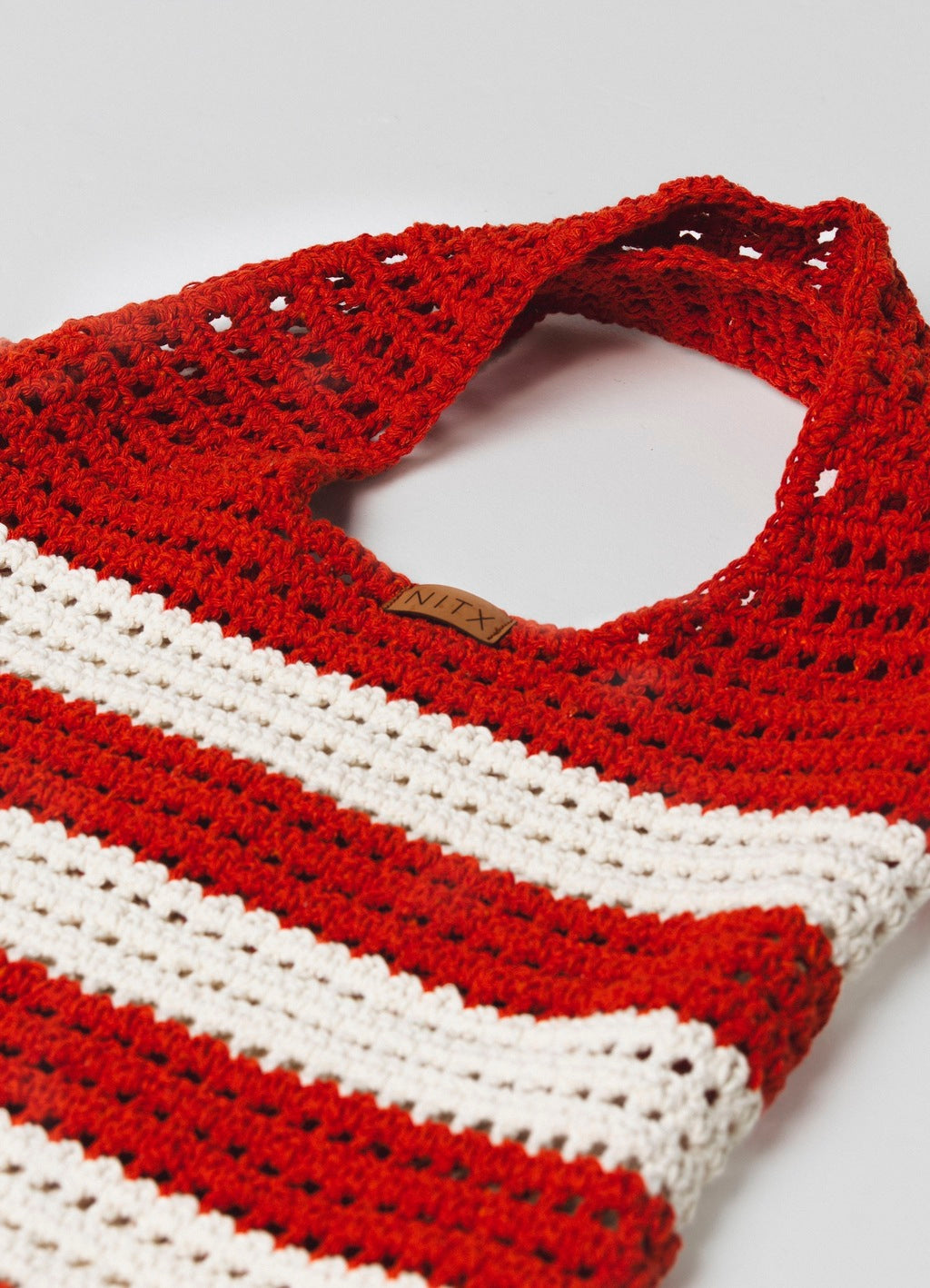 Bolsa Crochê listras Nitx