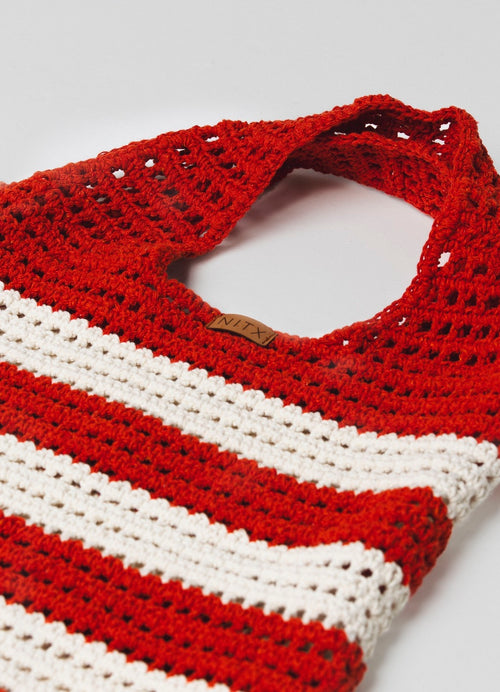 Bolsa Crochê listras Nitx
