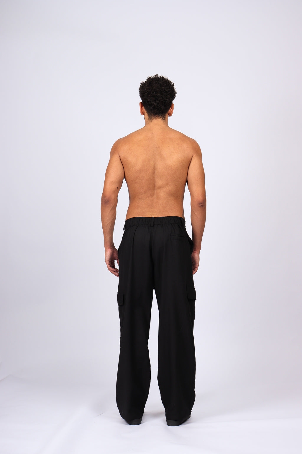 Calça Alfaiataria Reta Preta