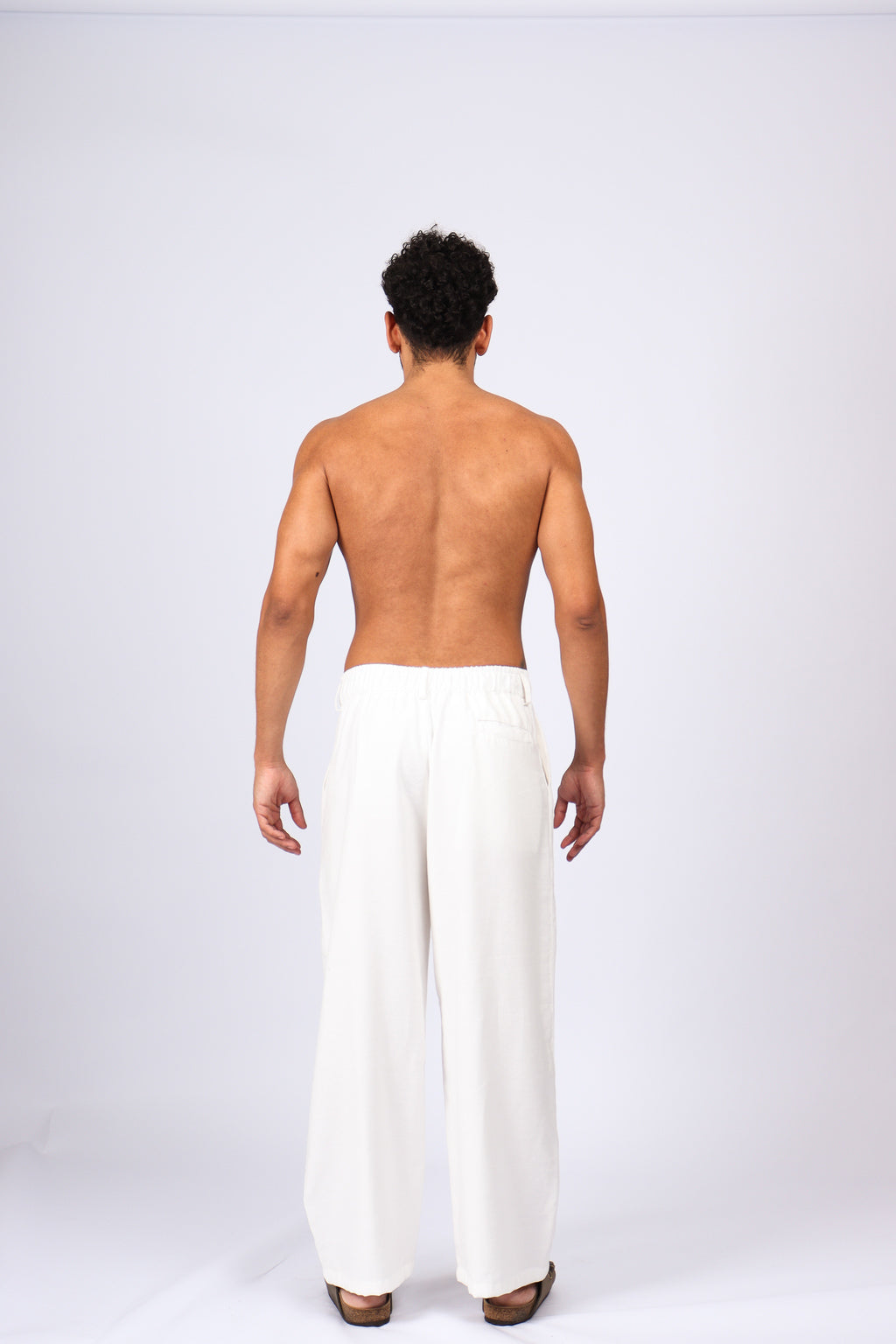 Calça Over Alfaiataria Off White