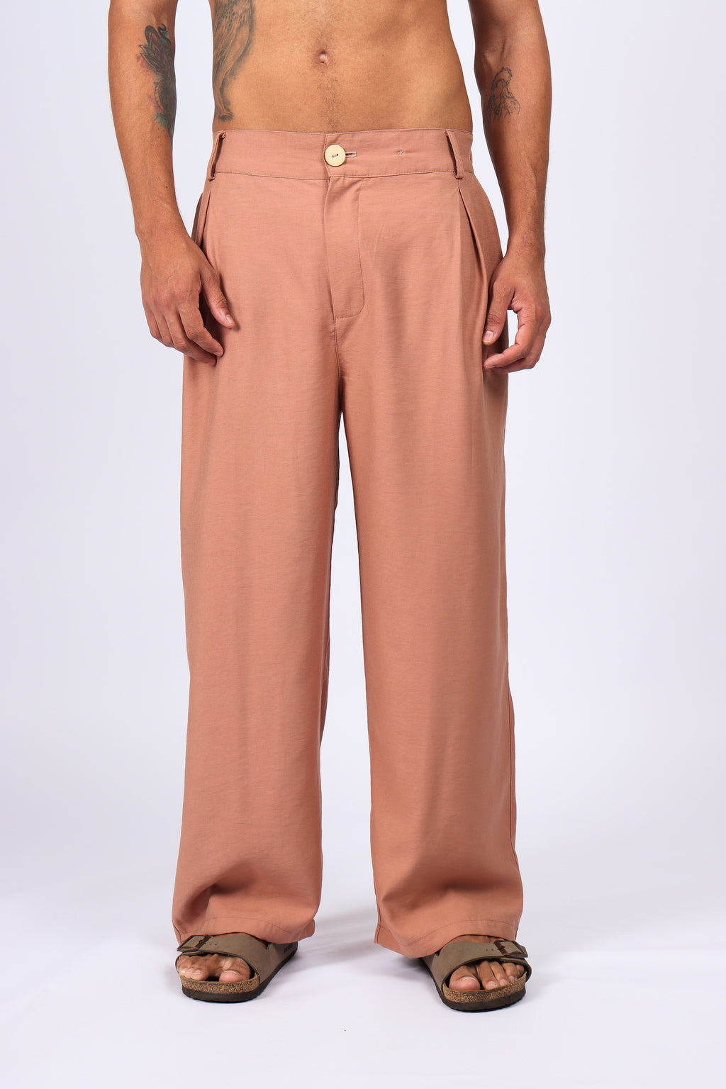 Calça Over Alfaiataria Rose