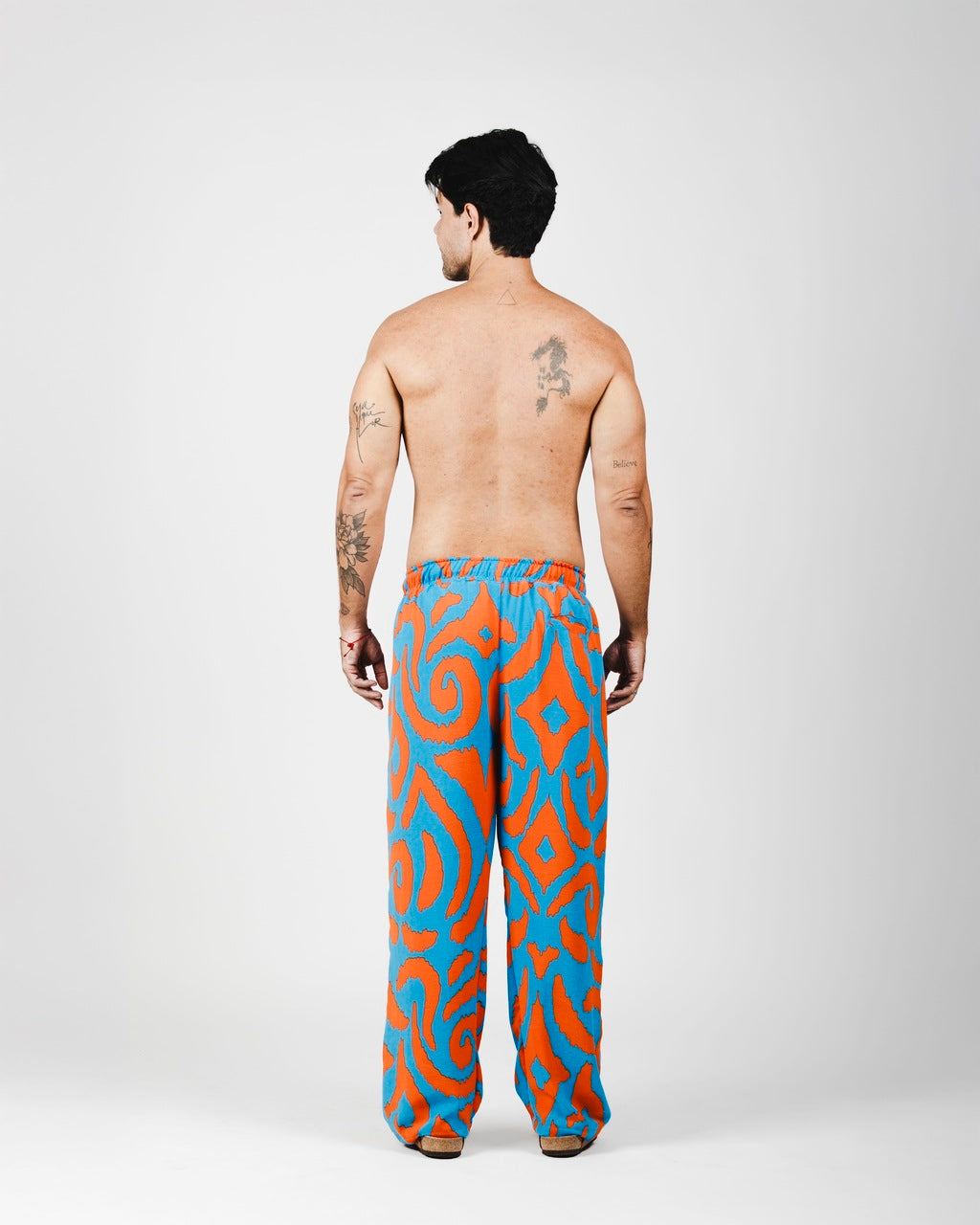 Calça Verão Retrô Laranja