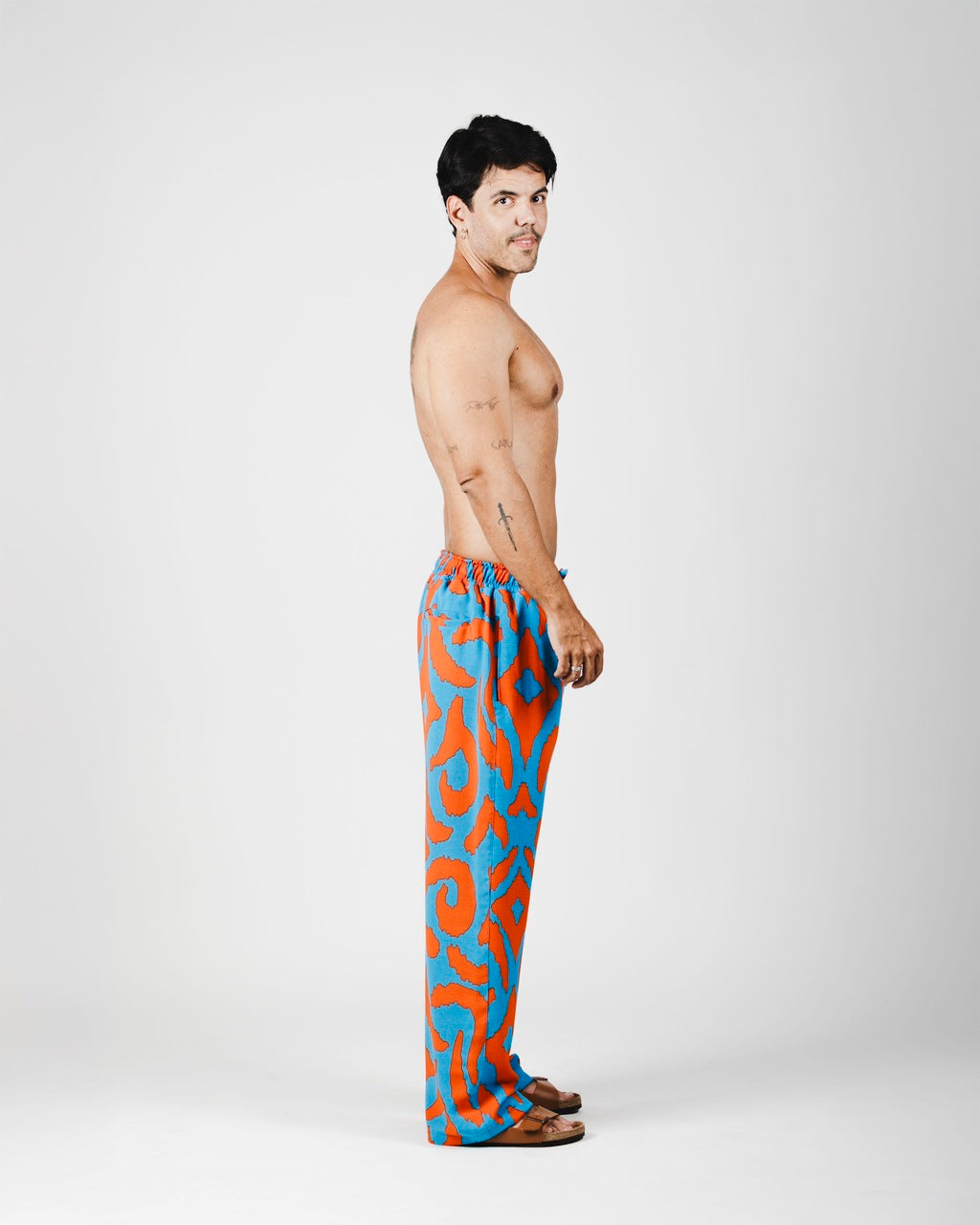 Calça Verão Retrô Laranja