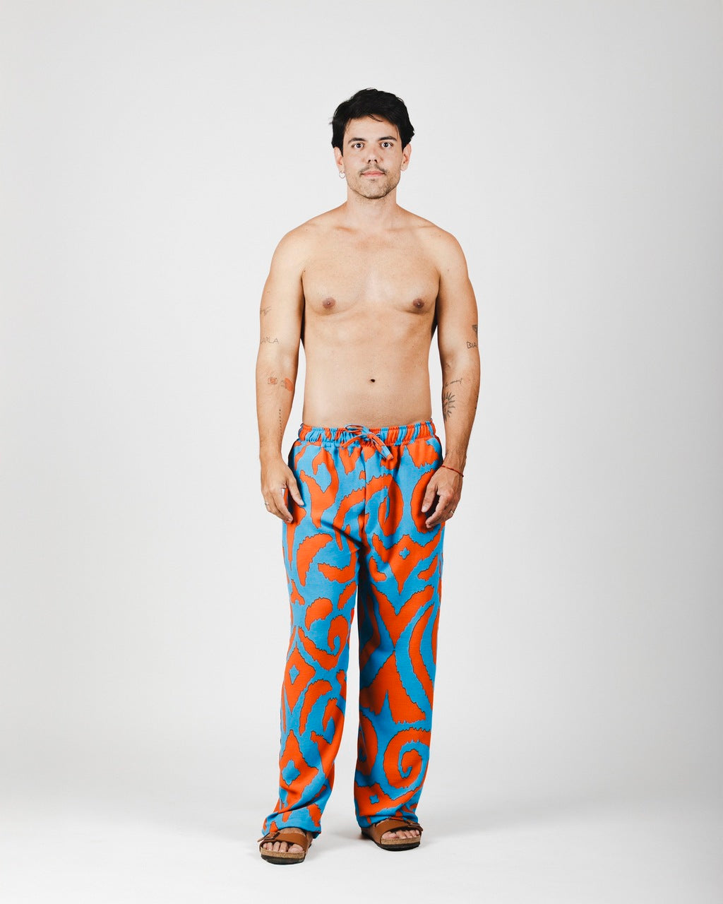 Calça Verão Retrô Laranja