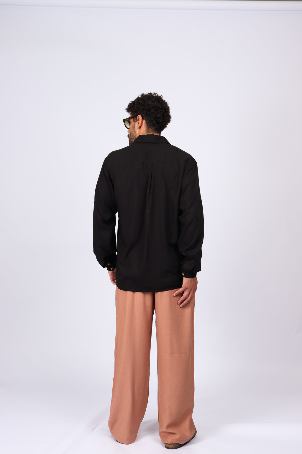 Camisa Manga Longa Preta