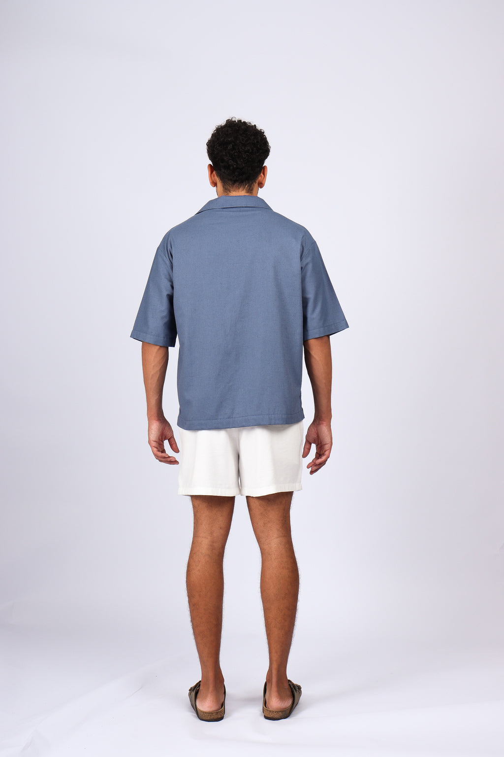 Camisa Peixes Azul