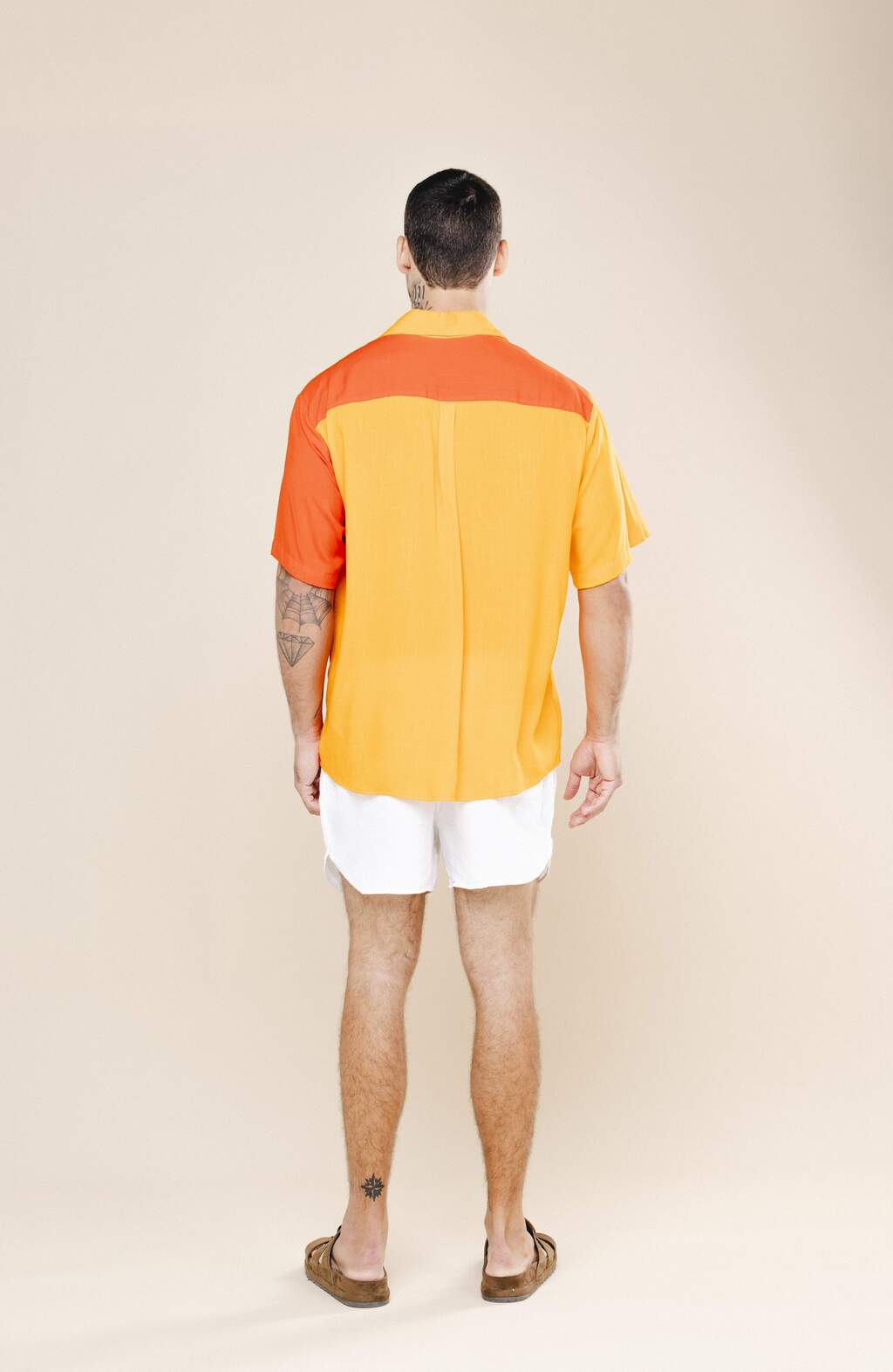 Camisa Recorte Viscose Sunset