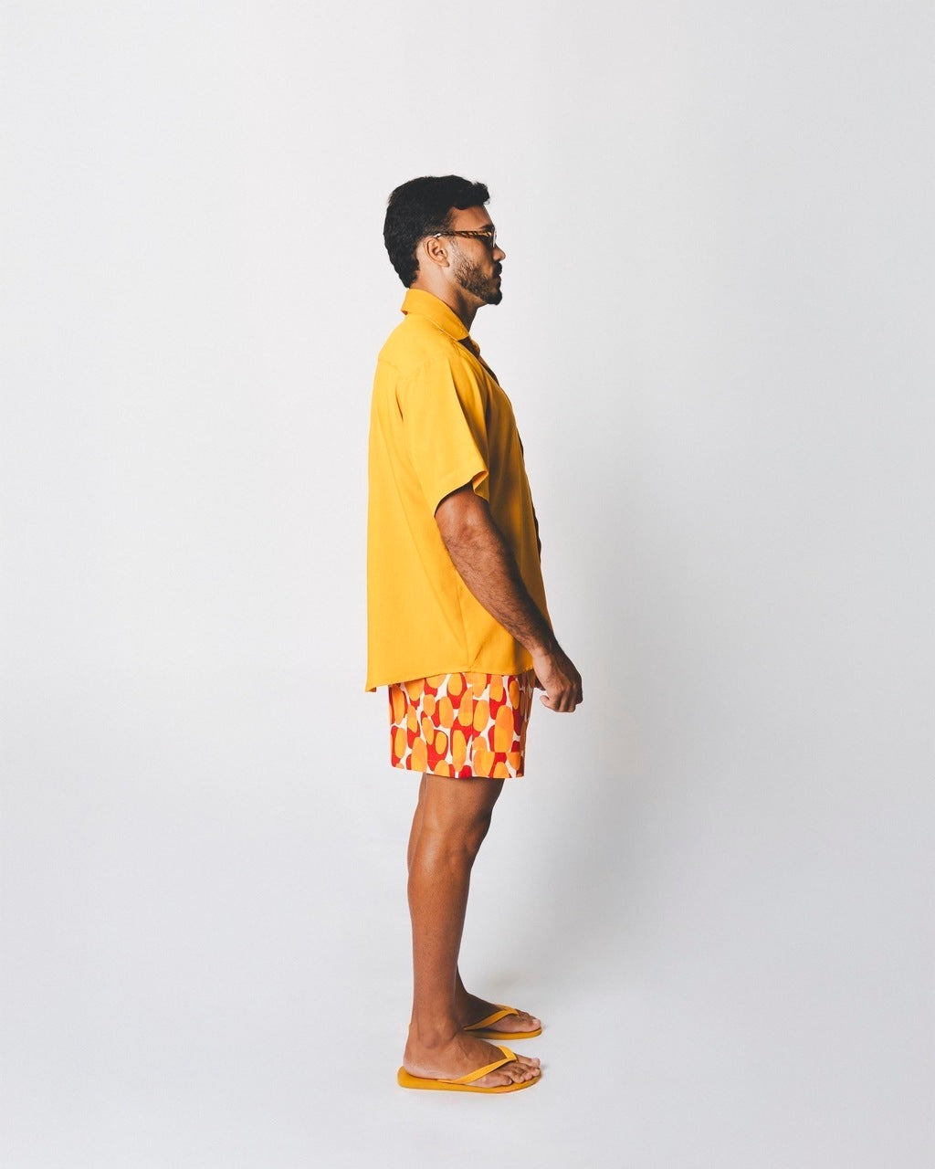 Camisa Viscose Amarela
