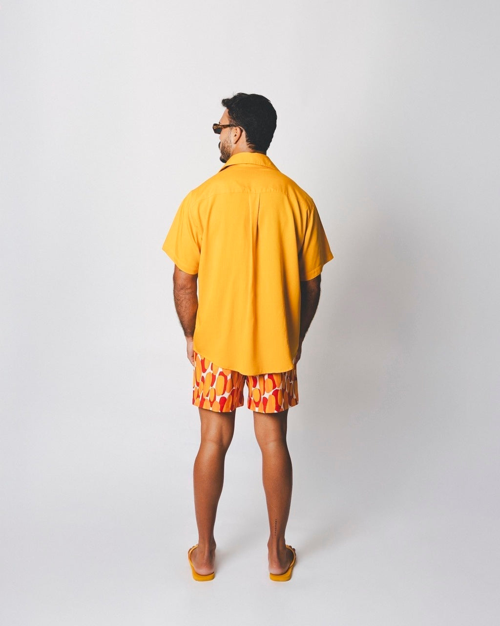 Camisa Viscose Amarela