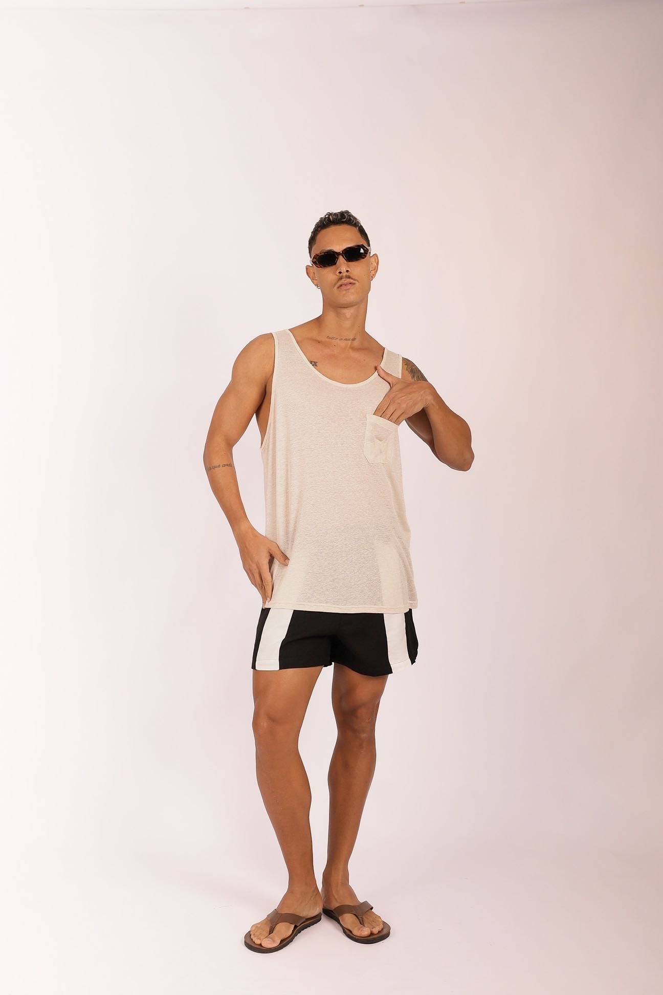 Regata Conforto Linho Natural
