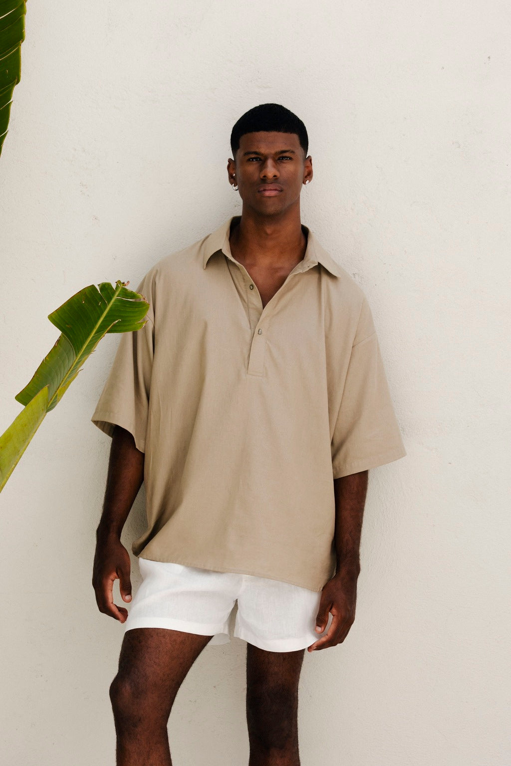 Camisa Ampla Verde