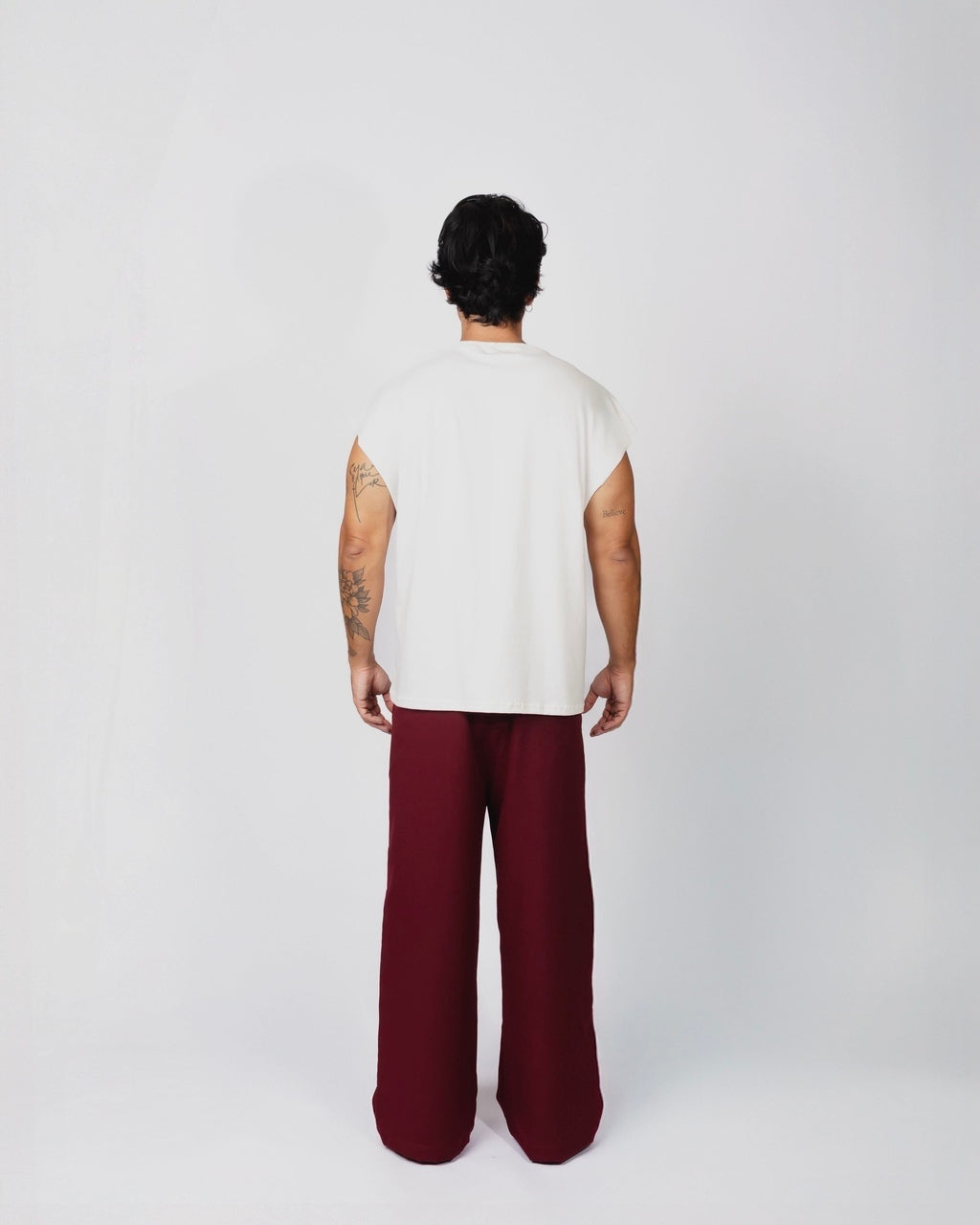 Regata Coqueiro Crochê Off White