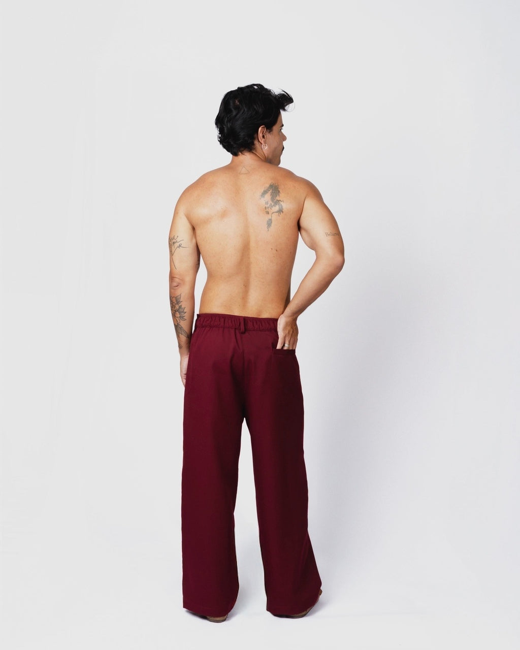 Calça Alfaiataria Vinho