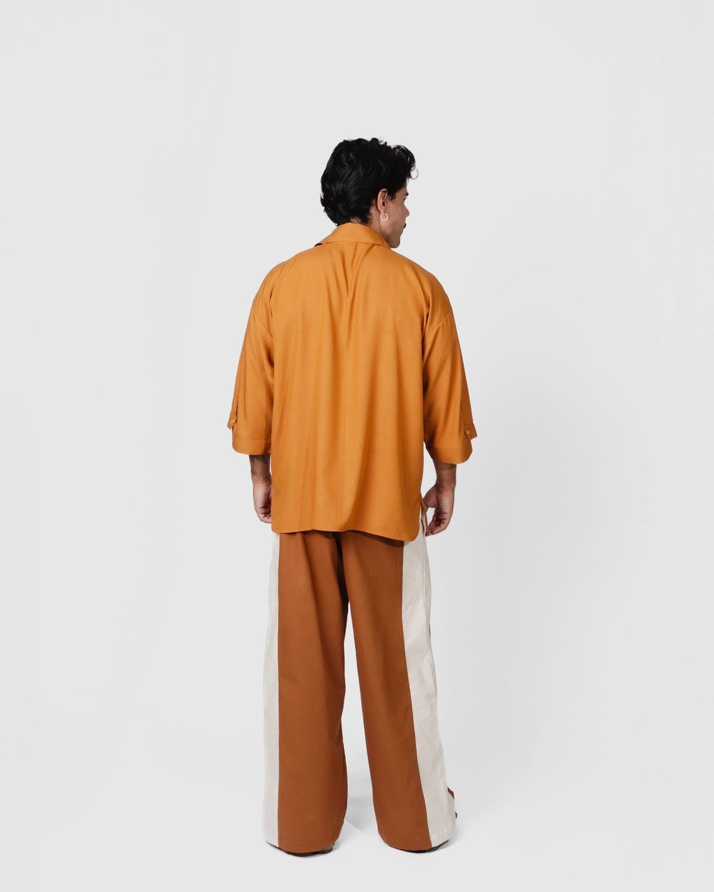 Camisa Oversized Marrom
