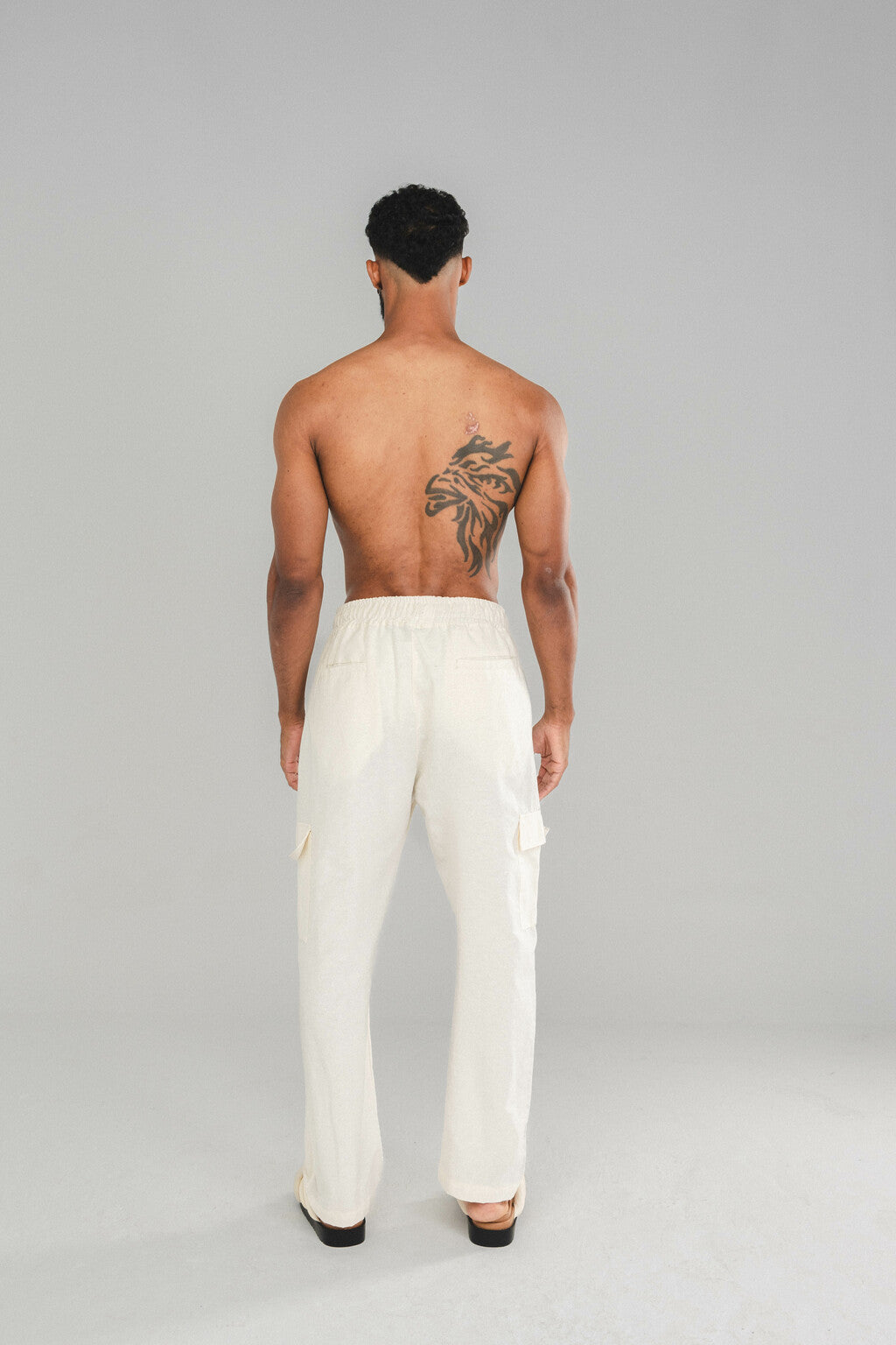 CALÇA CARGO OFF WHITE