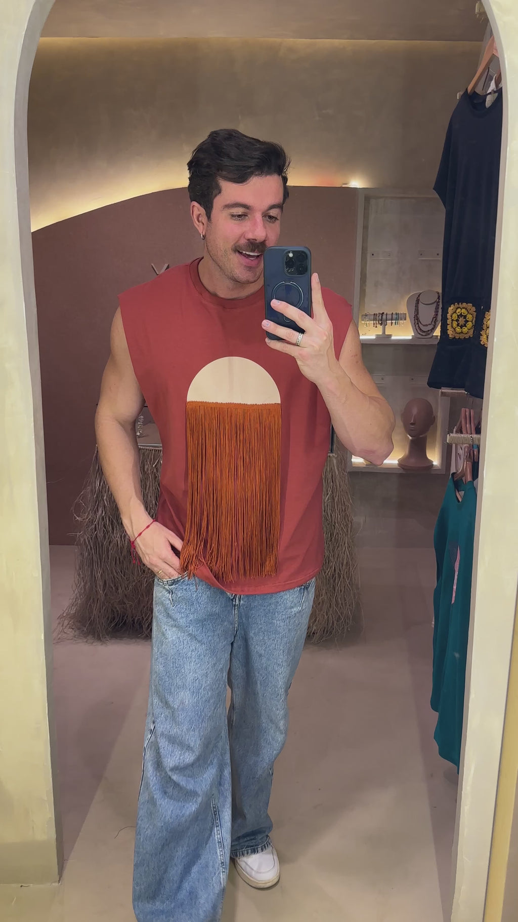 Regata Franjas Terracotaㅤ ㅤㅤㅤㅤㅤㅤㅤㅤㅤㅤㅤ