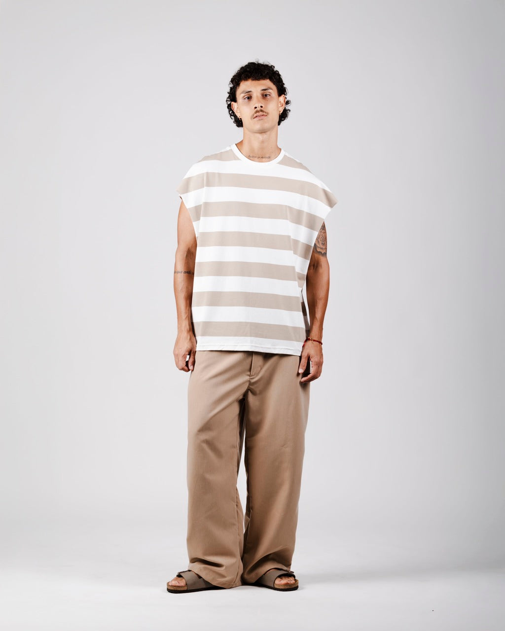 Regata Listras Oversized Bege
