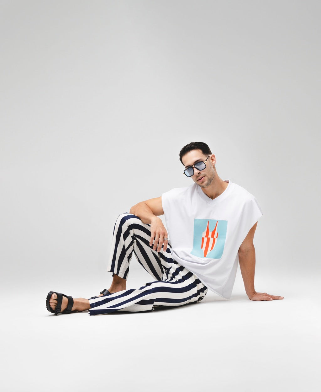 Regata Oversized Maiô Branca