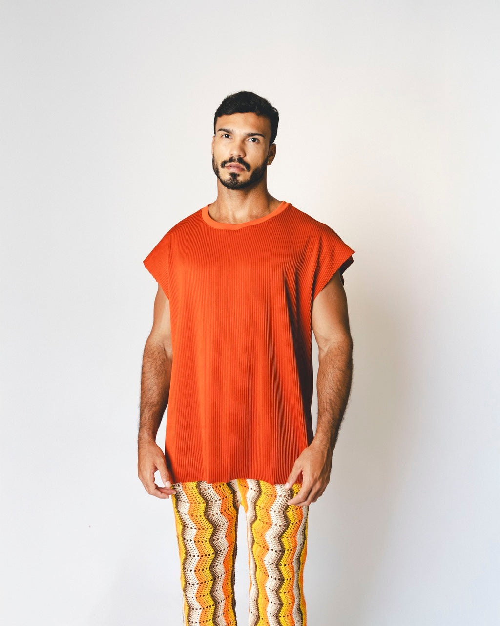 Regata Oversized Textura Terracota