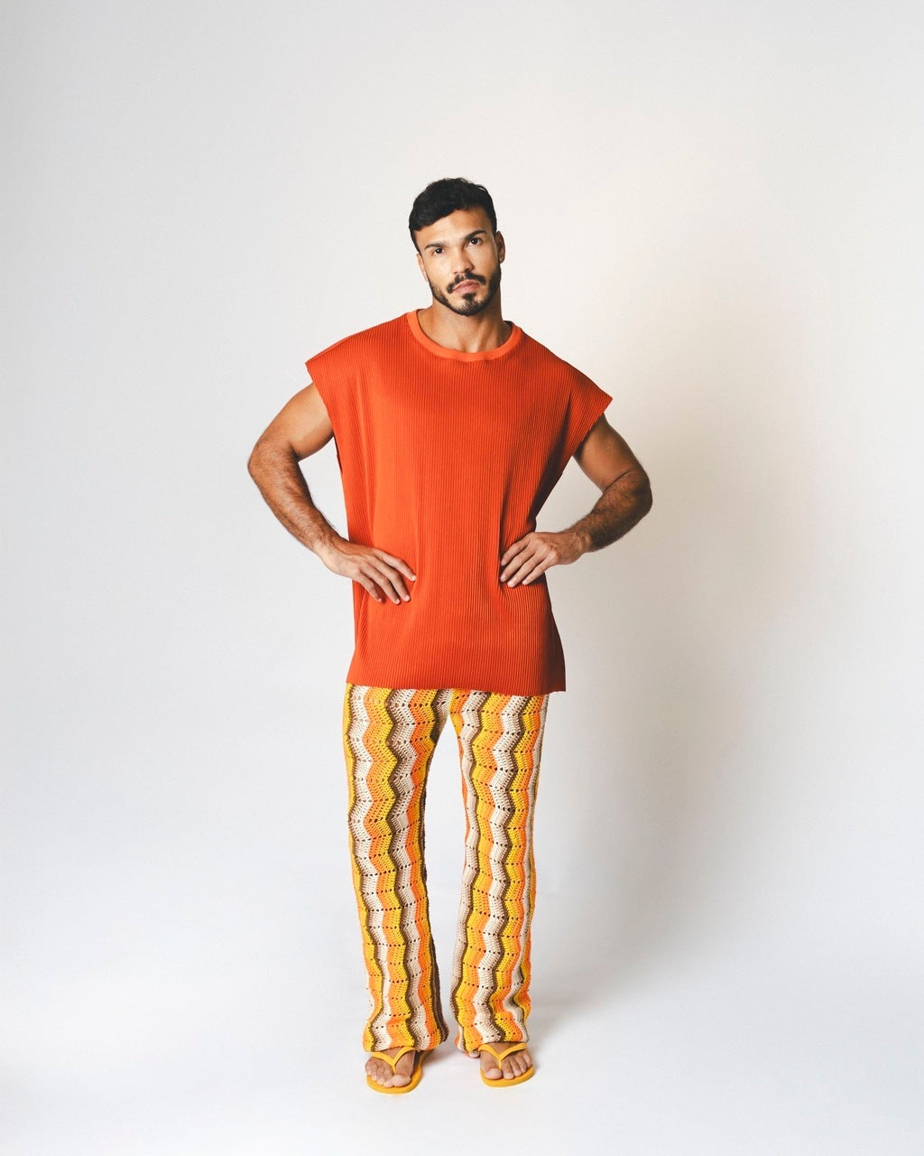 Regata Oversized Textura Terracota