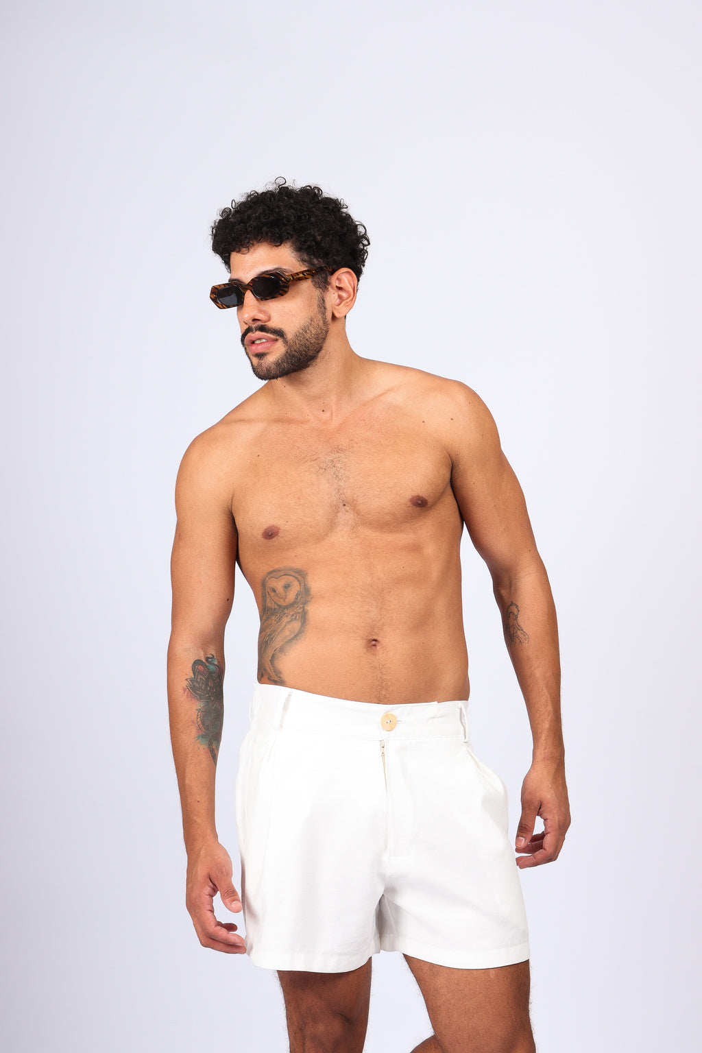 Short Alfaiataria Off White